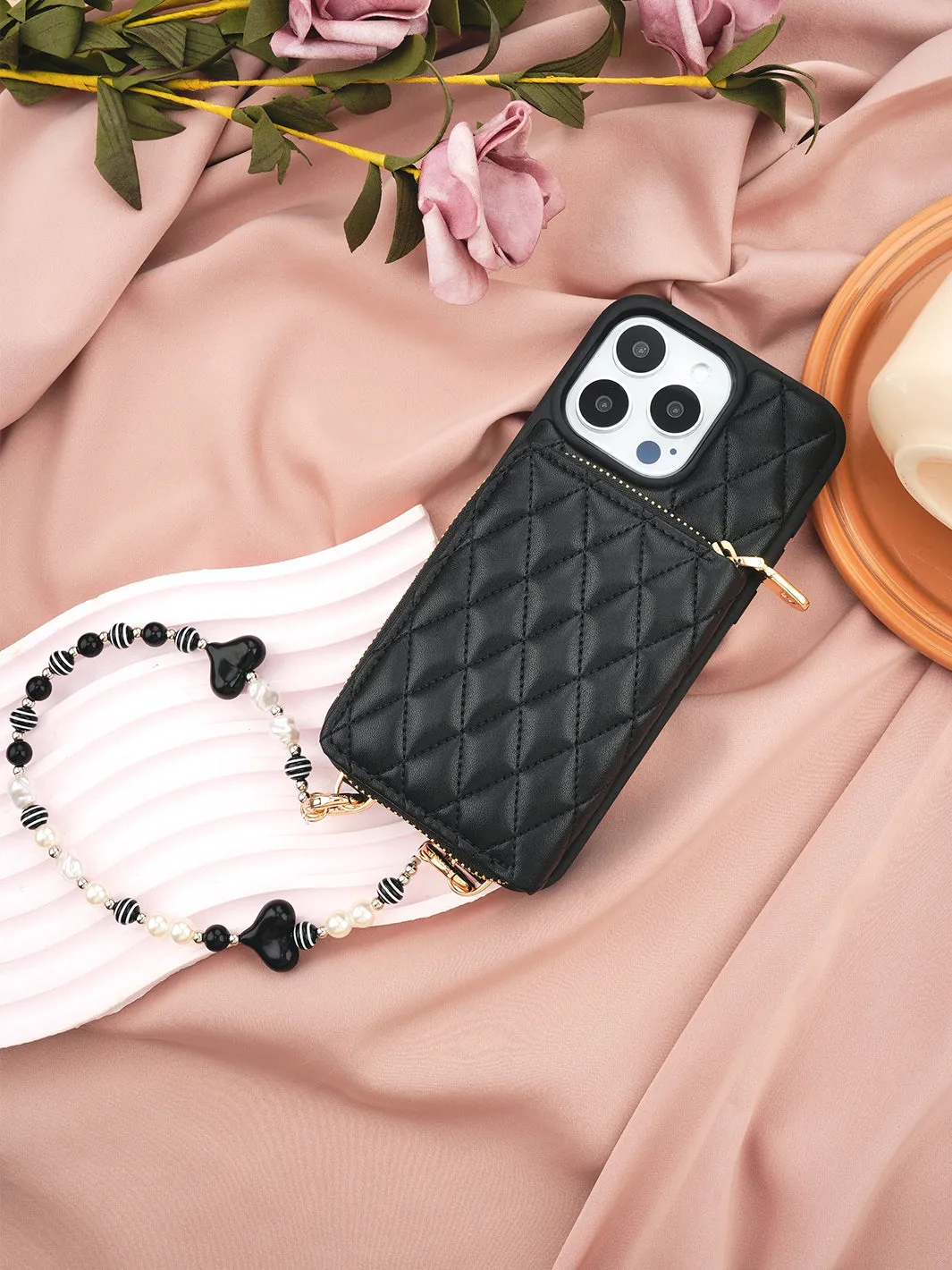 Free Valentine's Day Limited-Love Phone Case Wrist Strap