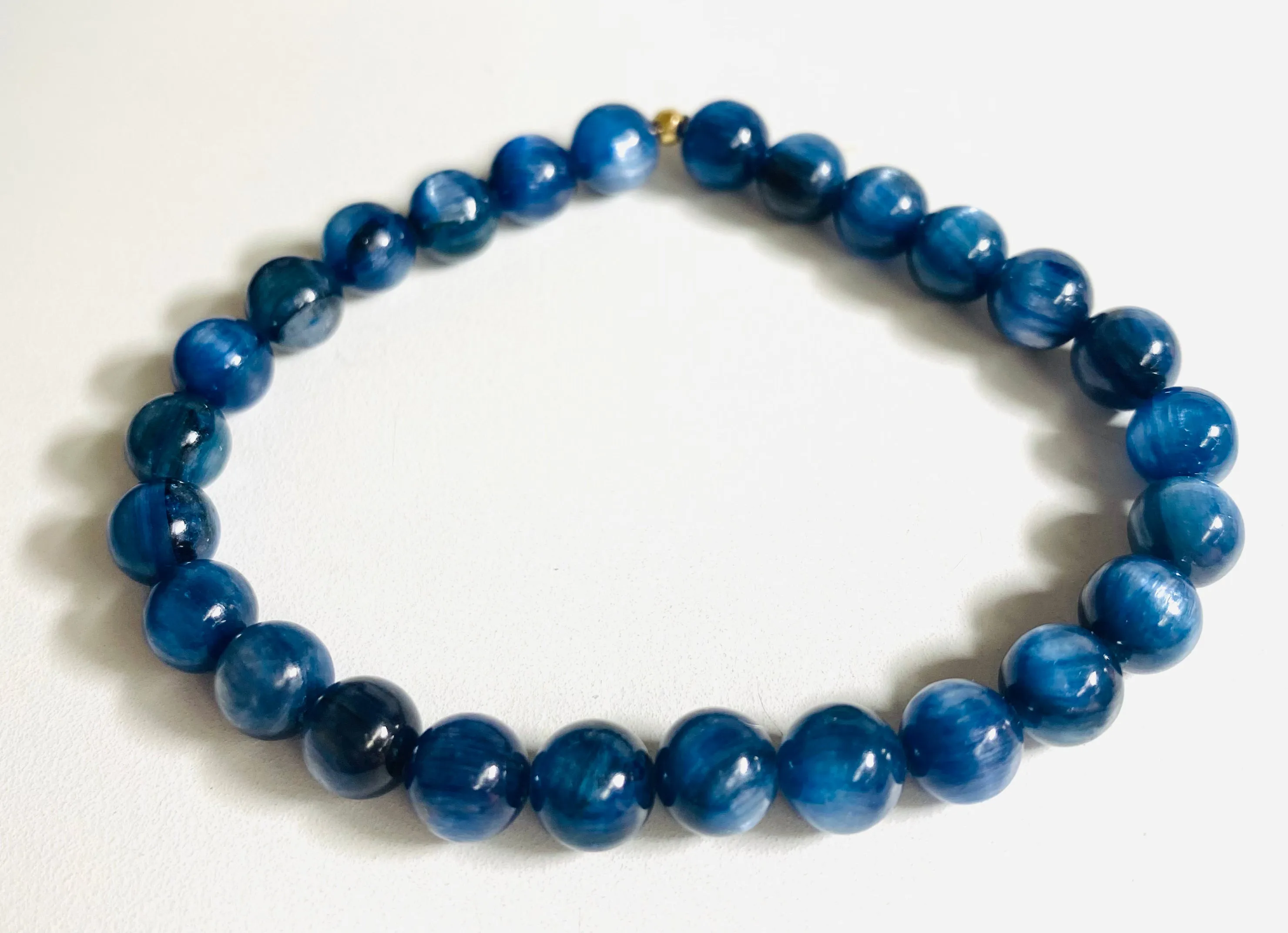 Gemstone Stretch Bracelet-Labradorite,agate, Calcite, Chalcedony Gemstone Stretch Bracelet