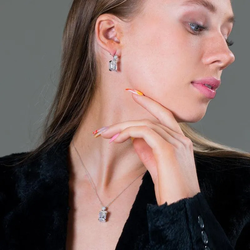 Georgini Georgini Summer Sorbet Bubblegum Blossom Multi Coloured Earrings Silver