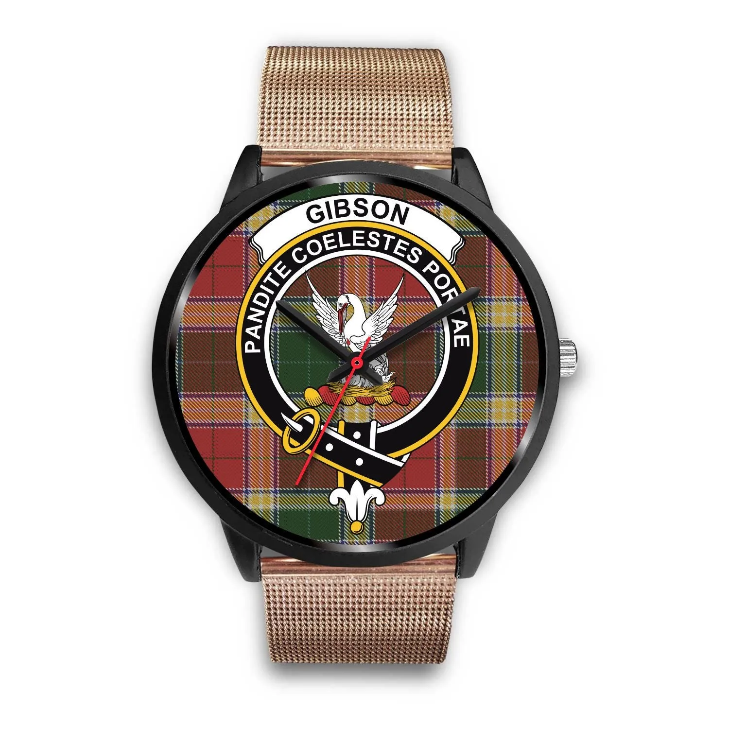 Gibson Clan Badge Tartan Black Watch