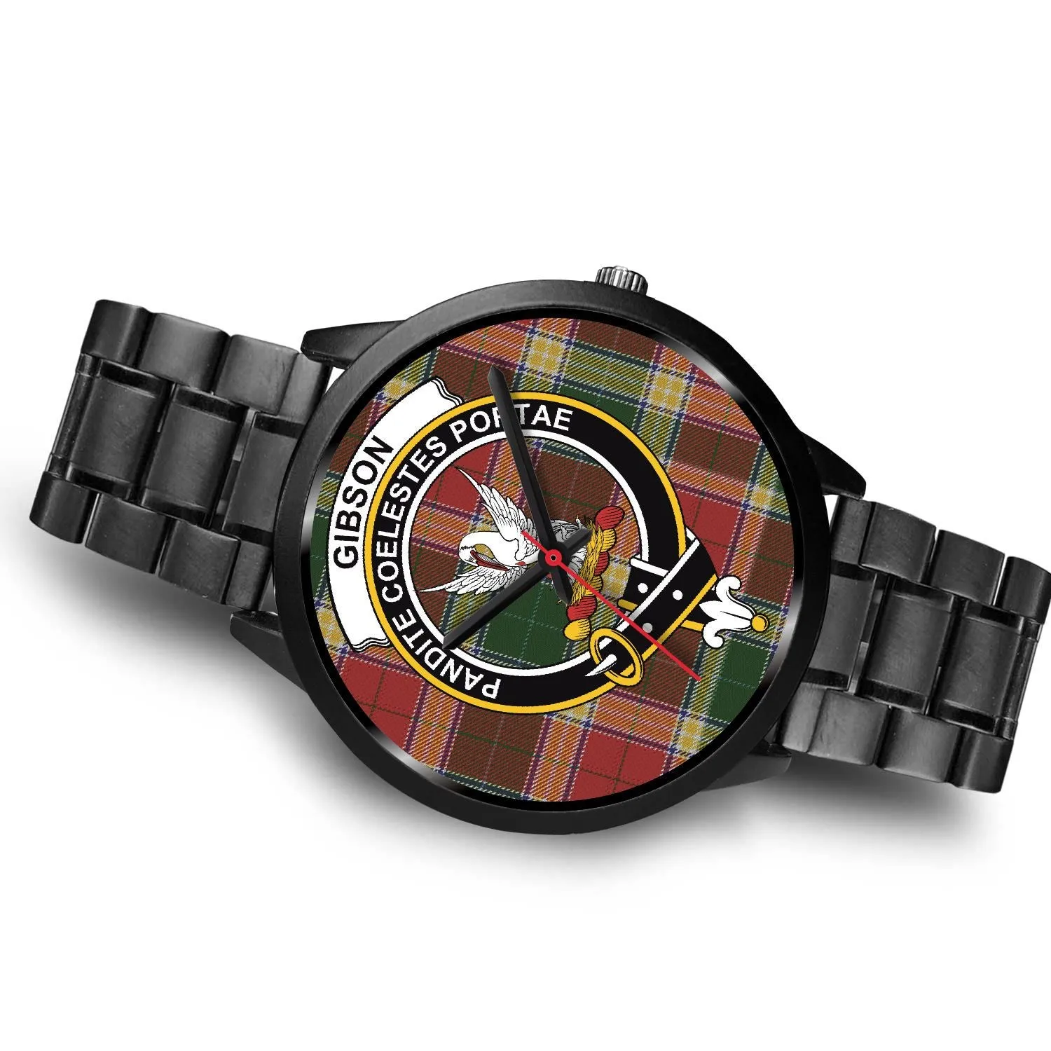 Gibson Clan Badge Tartan Black Watch