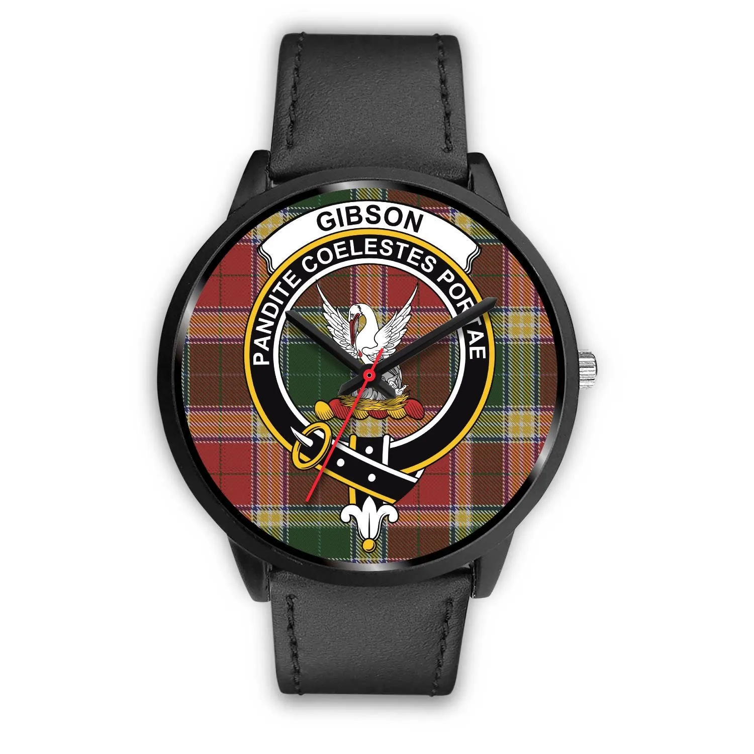 Gibson Clan Badge Tartan Black Watch