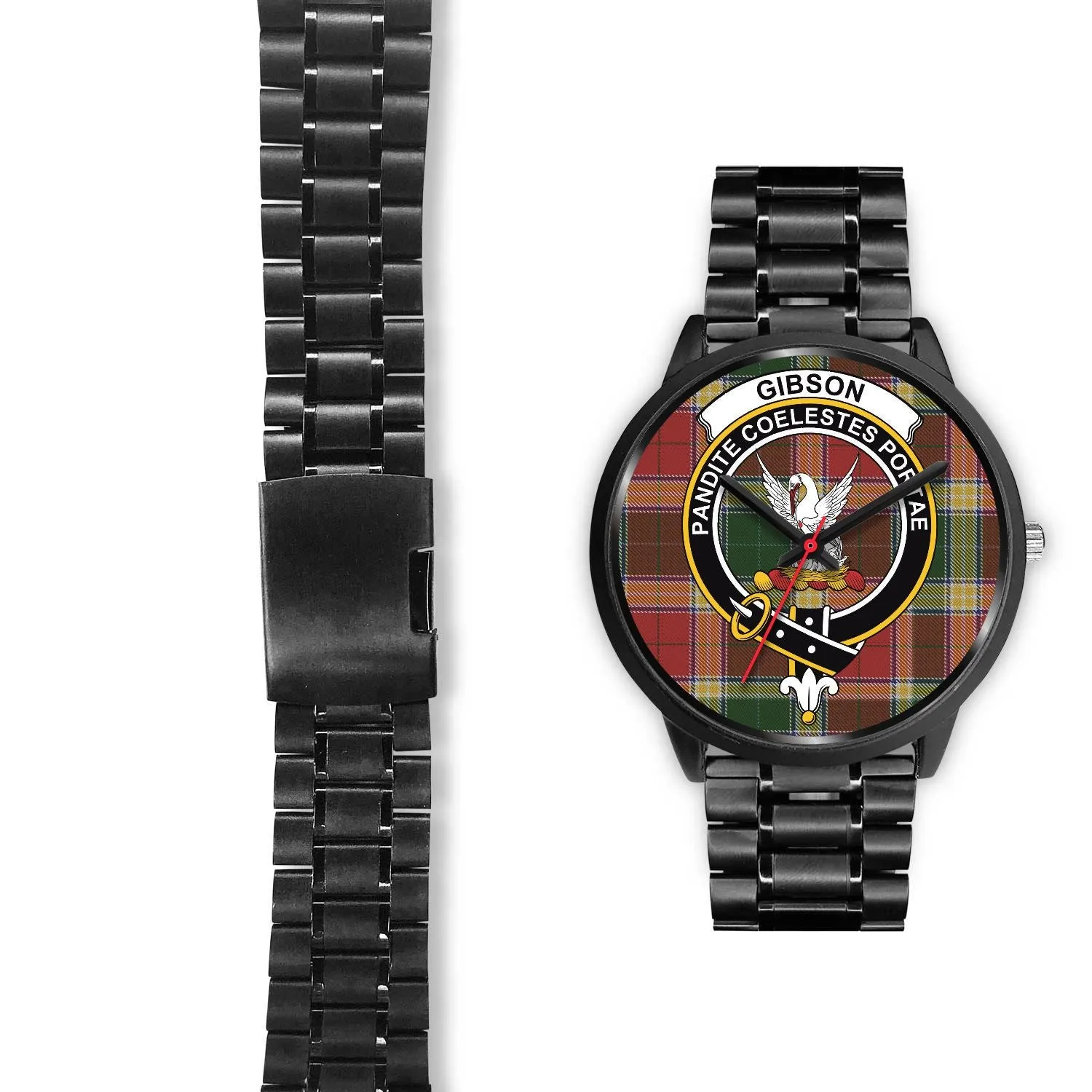 Gibson Clan Badge Tartan Black Watch