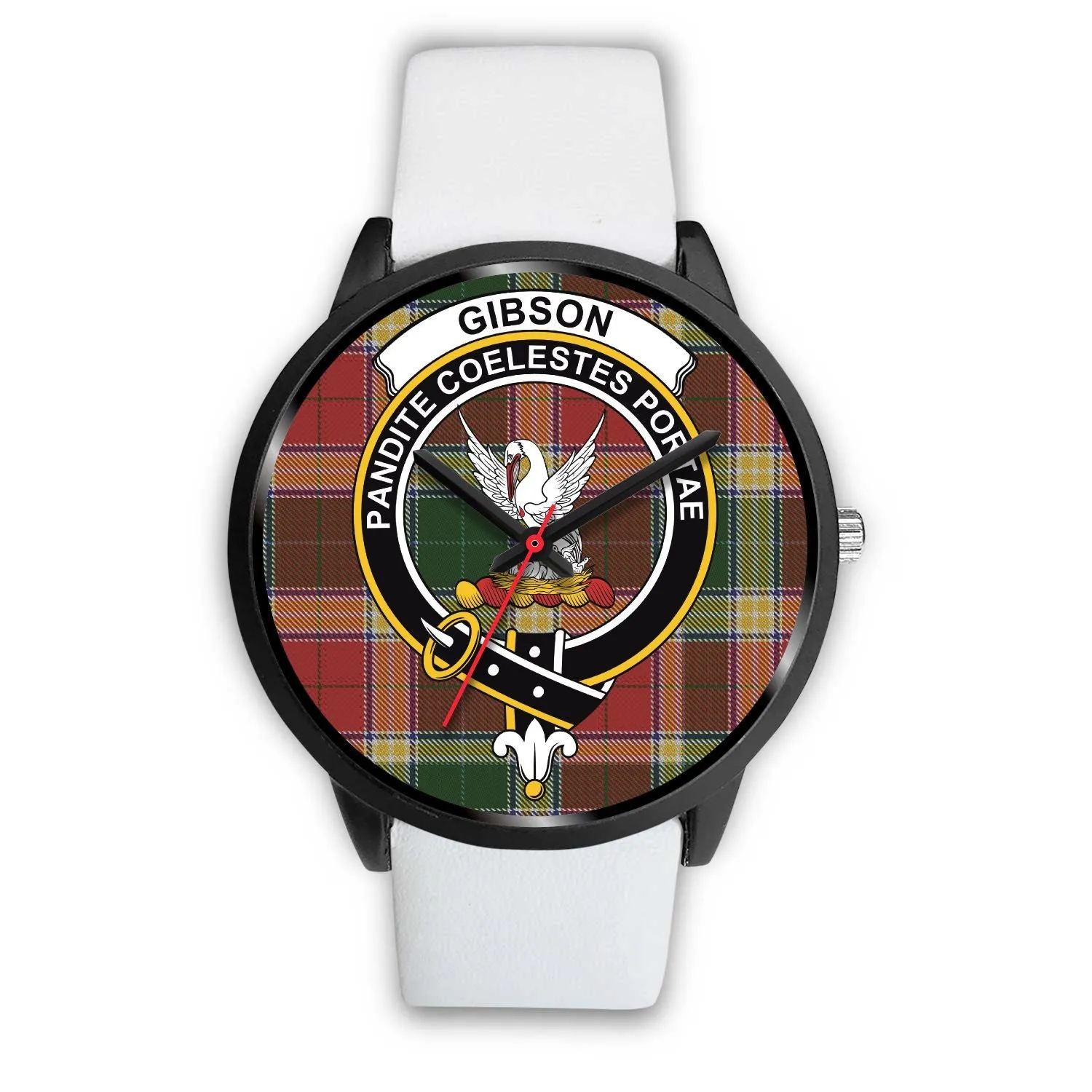 Gibson Clan Badge Tartan Black Watch