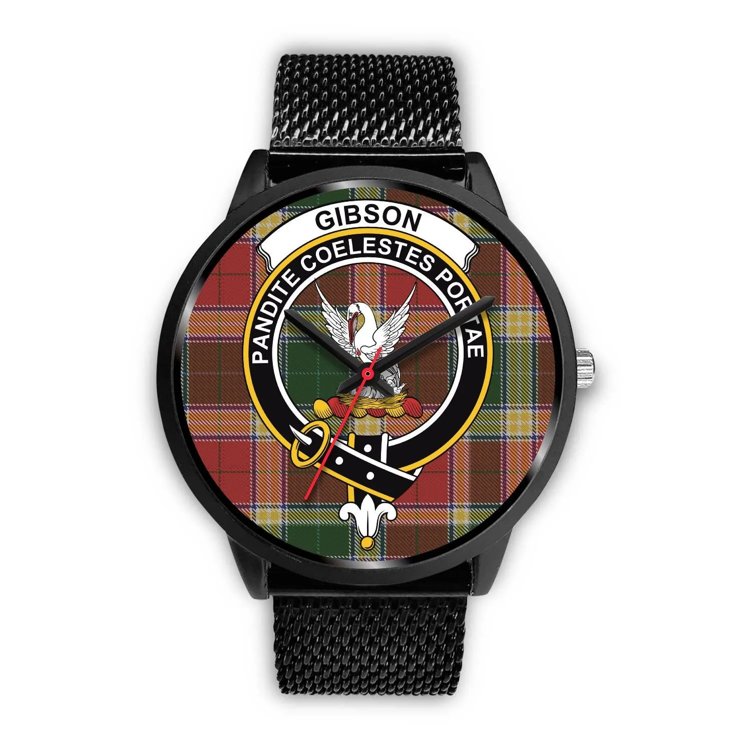 Gibson Clan Badge Tartan Black Watch