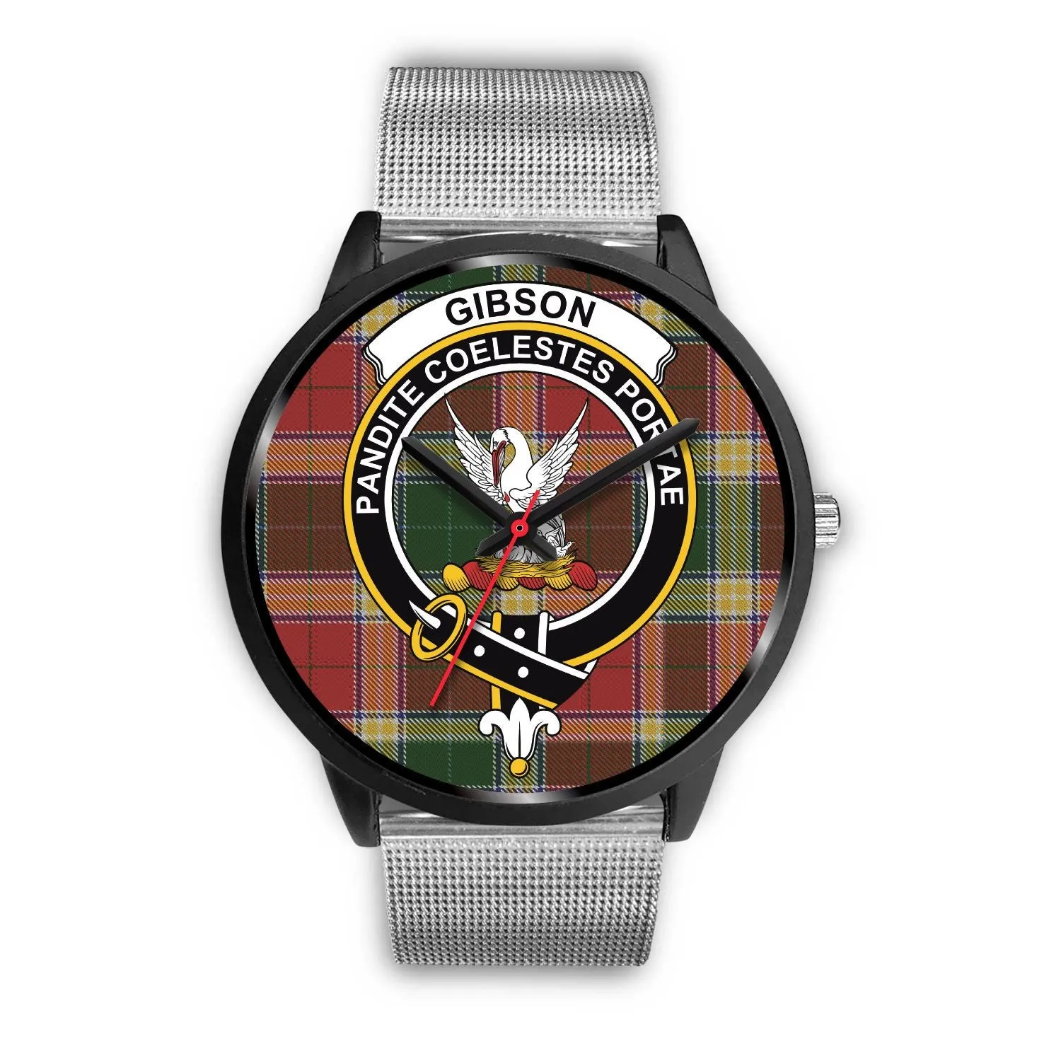 Gibson Clan Badge Tartan Black Watch