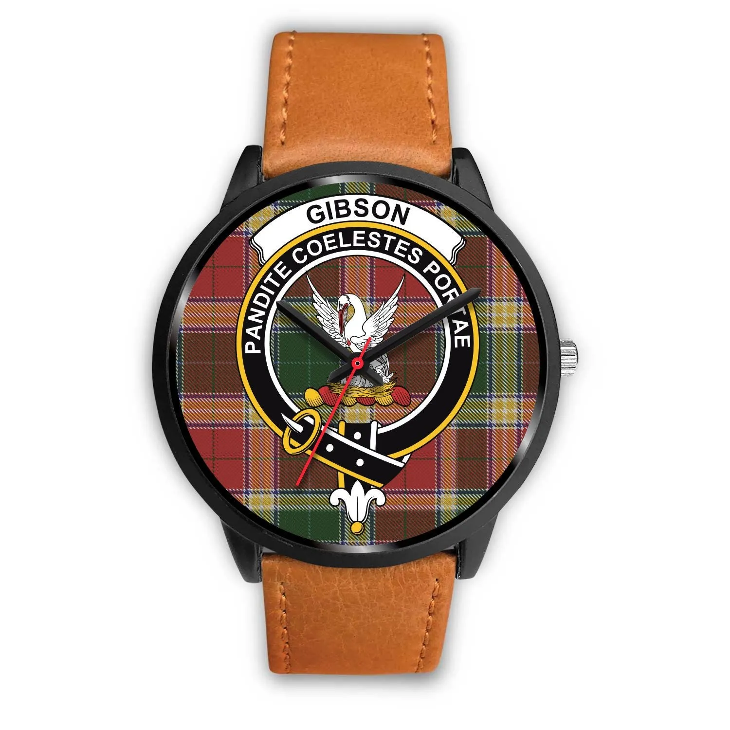 Gibson Clan Badge Tartan Black Watch