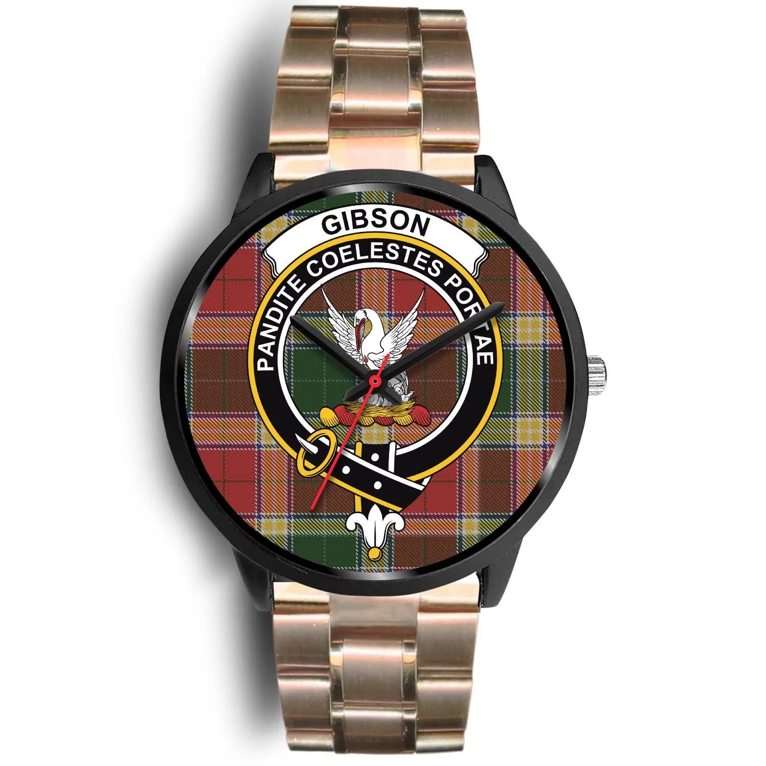 Gibson Clan Badge Tartan Black Watch