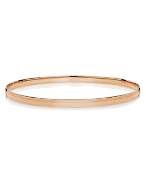 Gold Bangle - 10ct Rose Gold Bangle - 784305