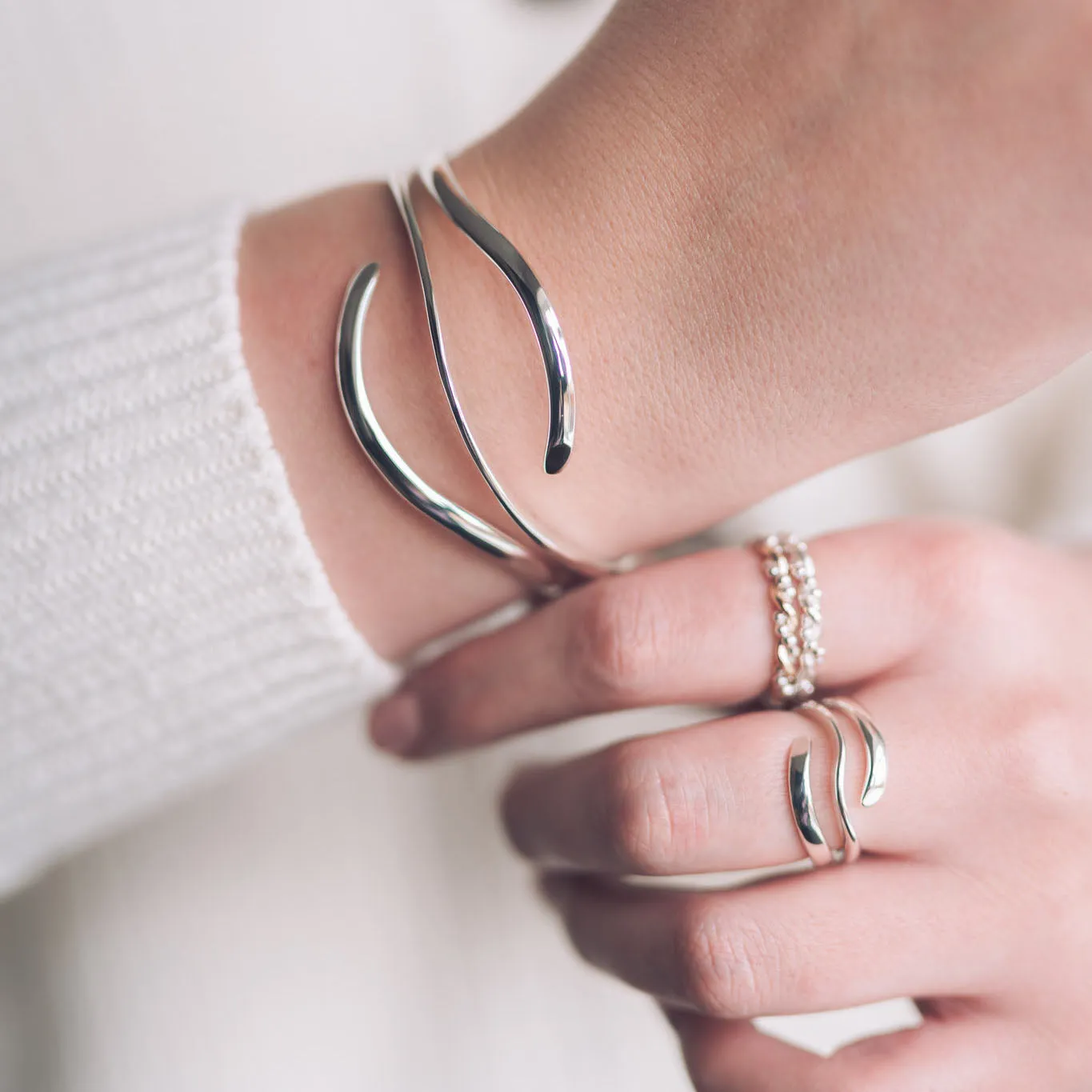 Gracie Silver Cuff