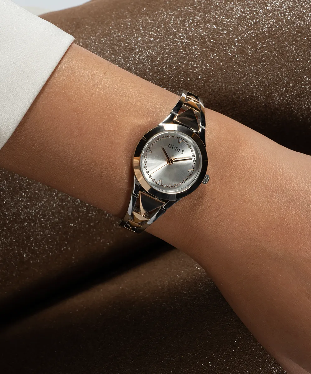 GUESS Ladies 2-Tone Analog Watch