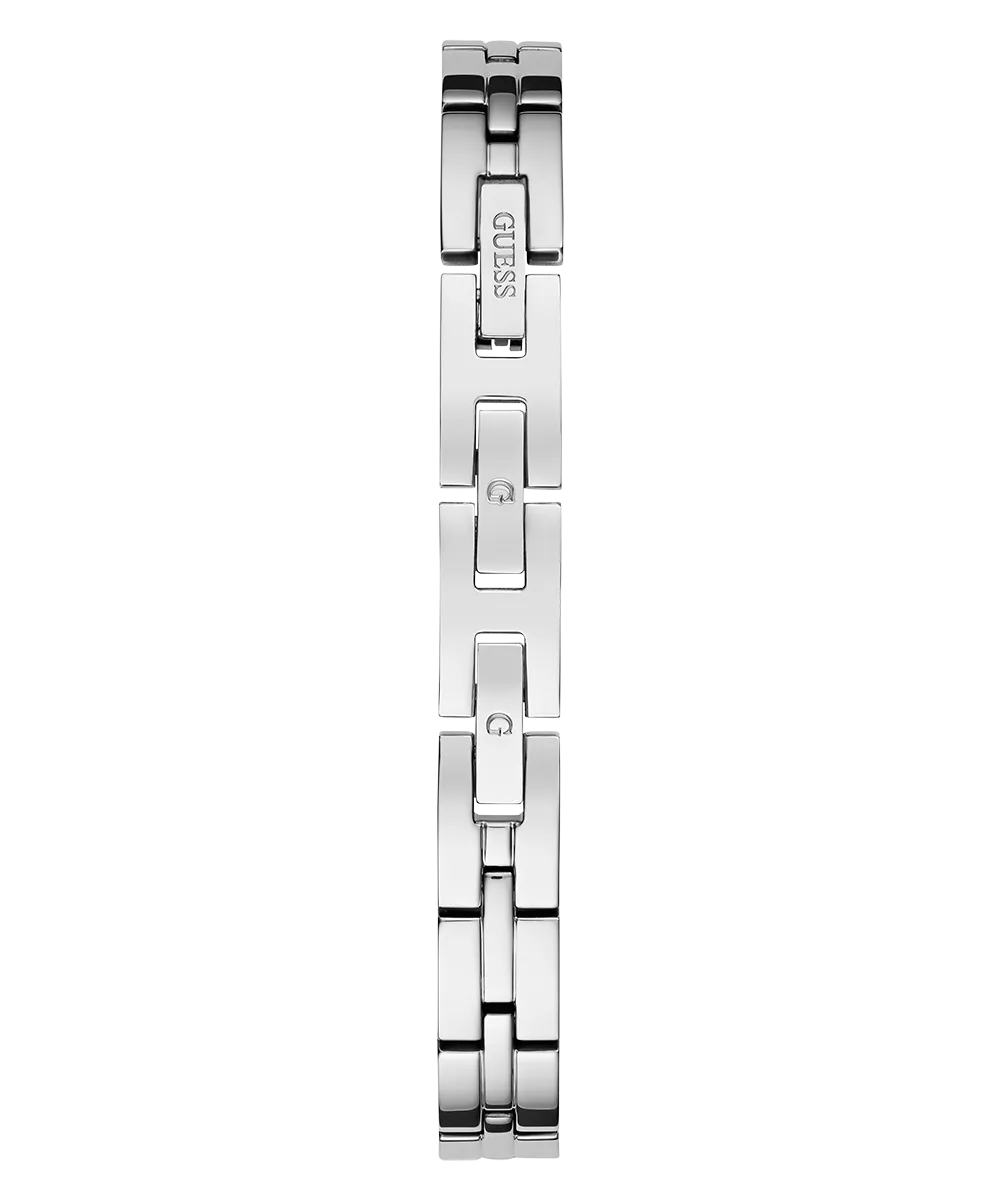 GUESS Ladies Silver Tone Analog Watch
