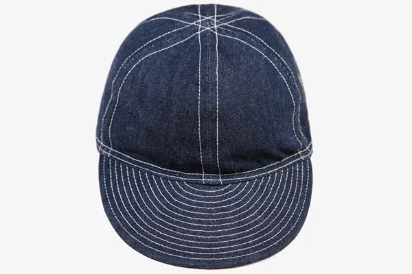 HBT USAF Type A-3 Mechanics Cap - Denim Work Cap - WW2 Military Hat