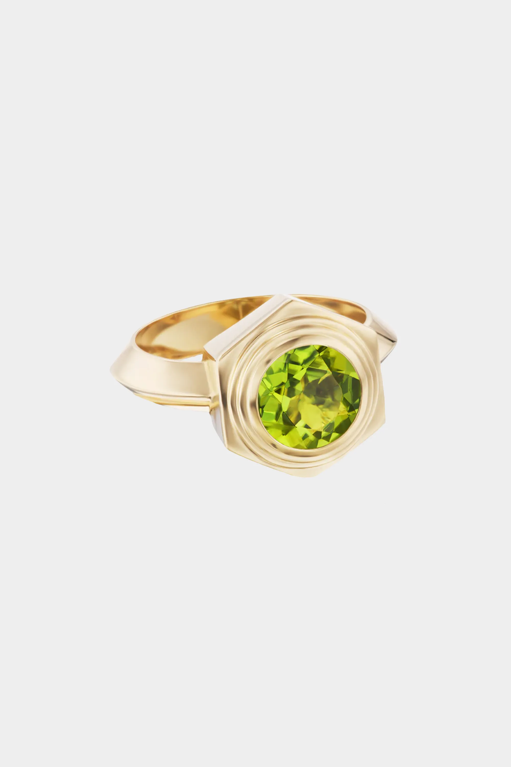 Hexed Ring, Peridot