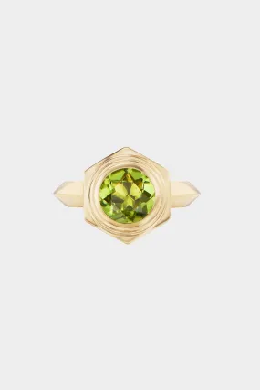 Hexed Ring, Peridot