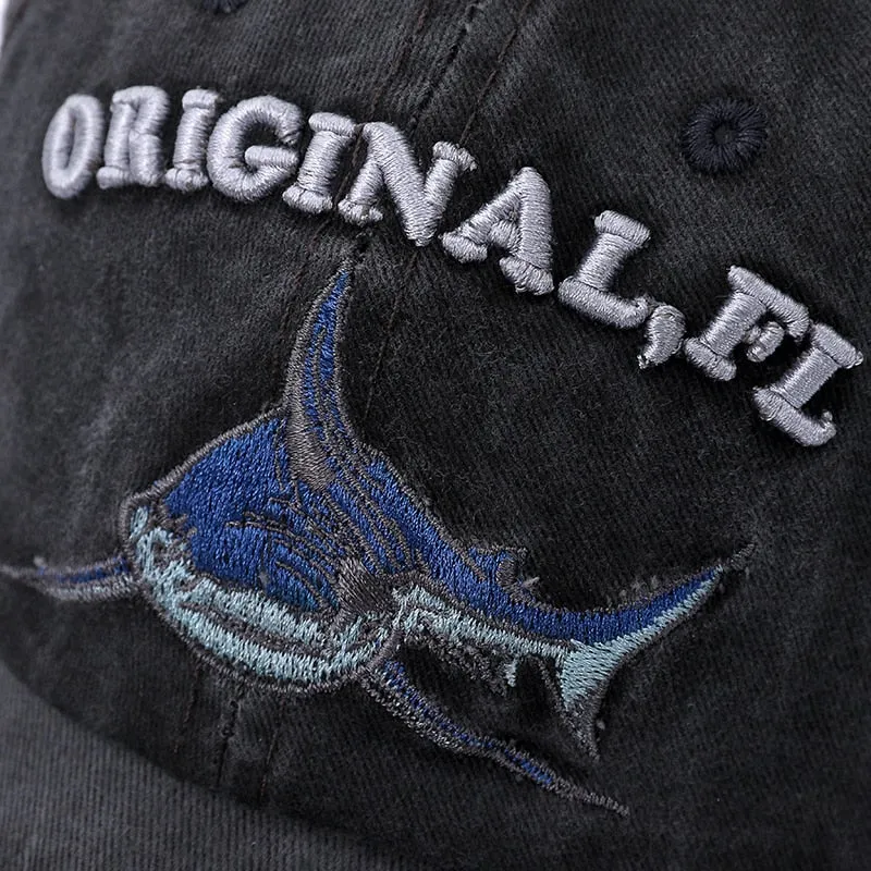 High Quality 100% Washed Cotton Baseball Cap Men Summer Retro Cap Embroidery Dad Hat For Women Casquette Gorras Snapback Cap