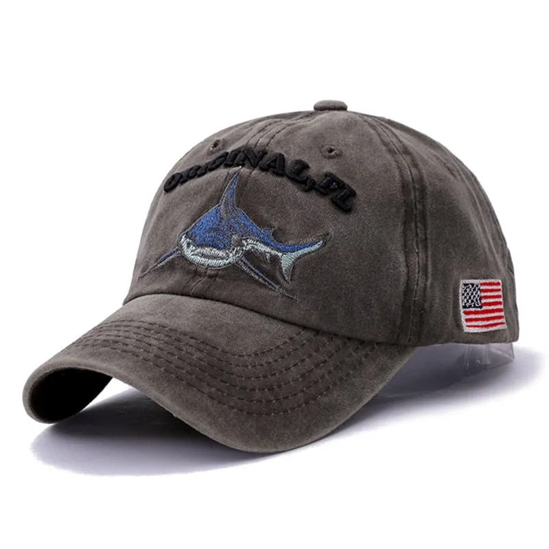 High Quality 100% Washed Cotton Baseball Cap Men Summer Retro Cap Embroidery Dad Hat For Women Casquette Gorras Snapback Cap