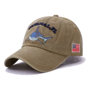 High Quality 100% Washed Cotton Baseball Cap Men Summer Retro Cap Embroidery Dad Hat For Women Casquette Gorras Snapback Cap