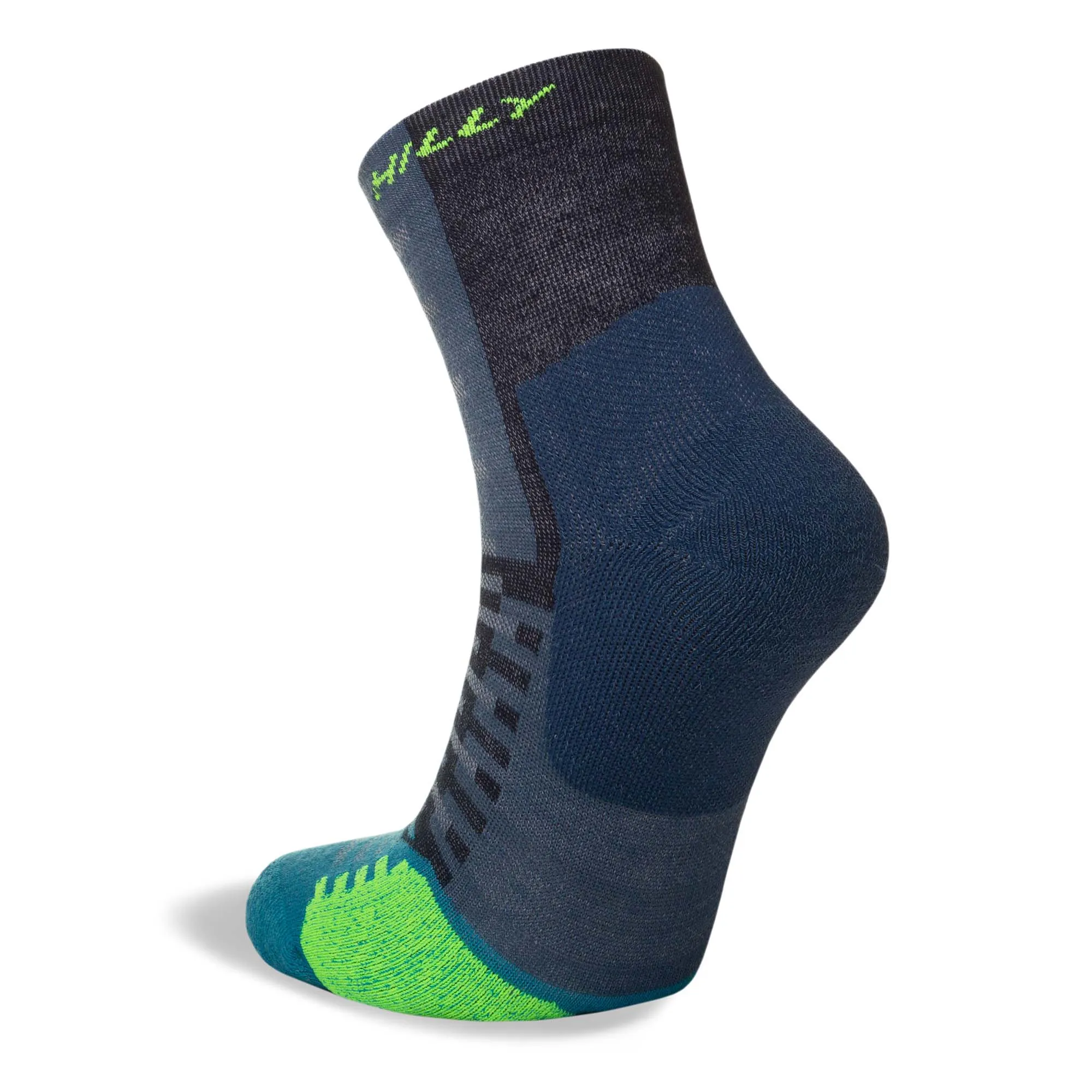 Hilly | Unisex Active Anklet Running Socks - Denim Teal