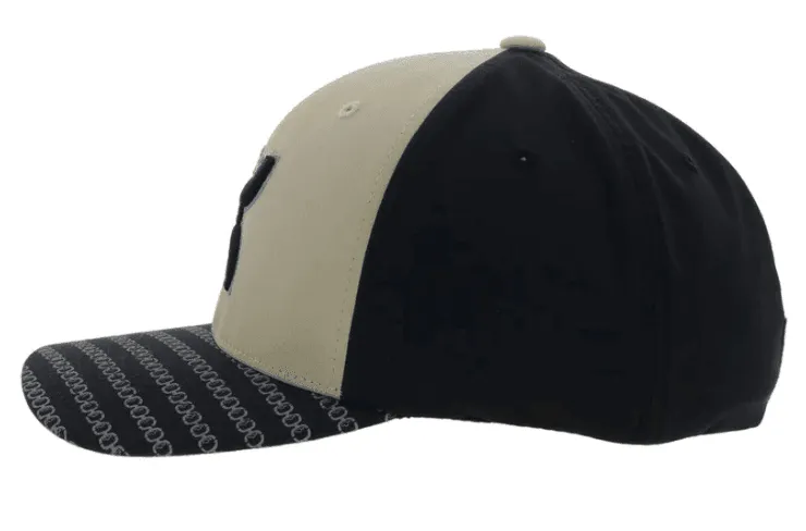 Hooey "SOLO LLL" Tan Flexfit Trucker Ball Cap 2219NTBK-01