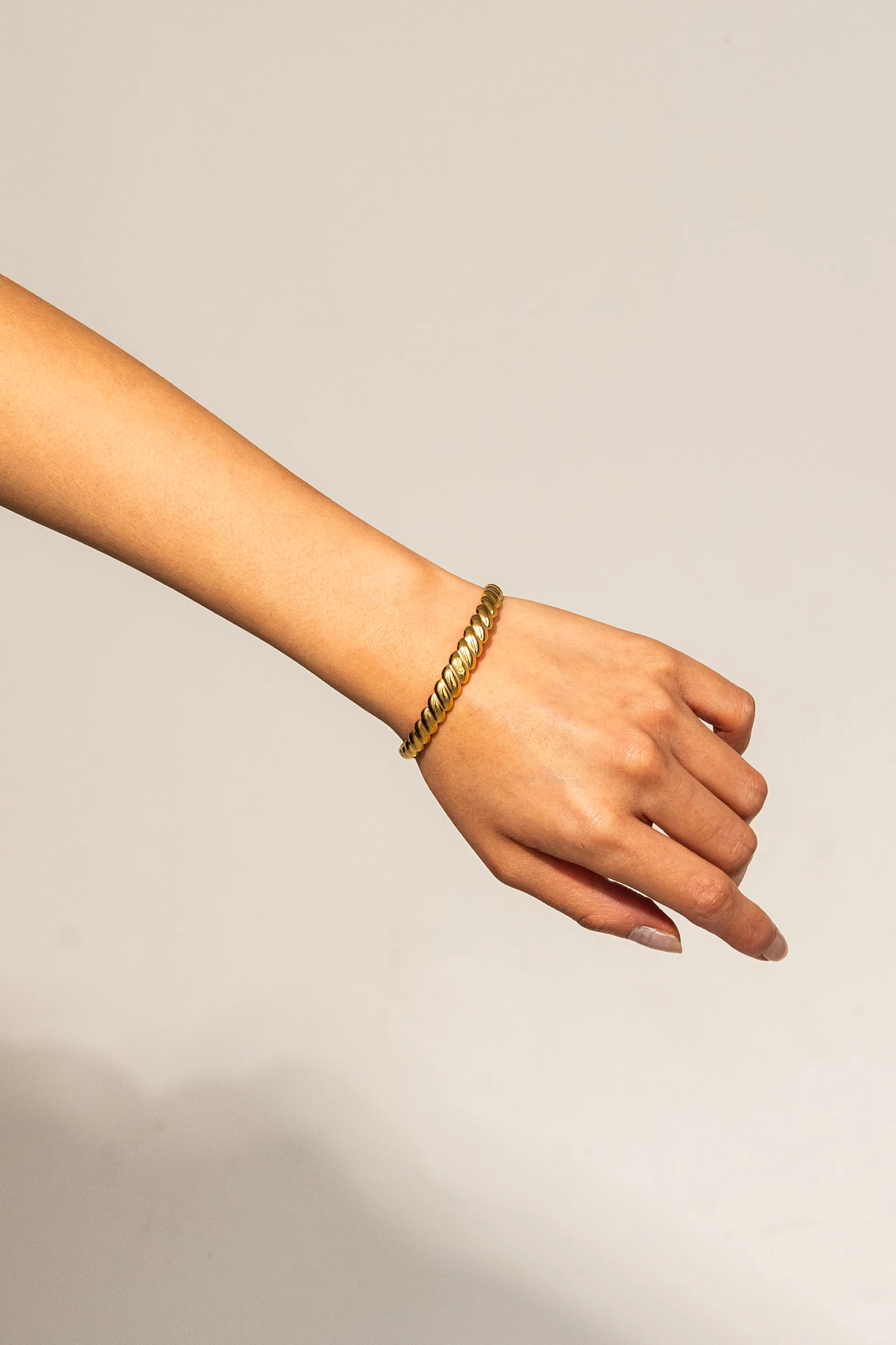 Infinity Cuff Bracelet Gold