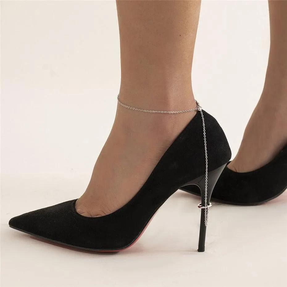 Ingemark Adjustable Chain Anklet Bracelet for Women
