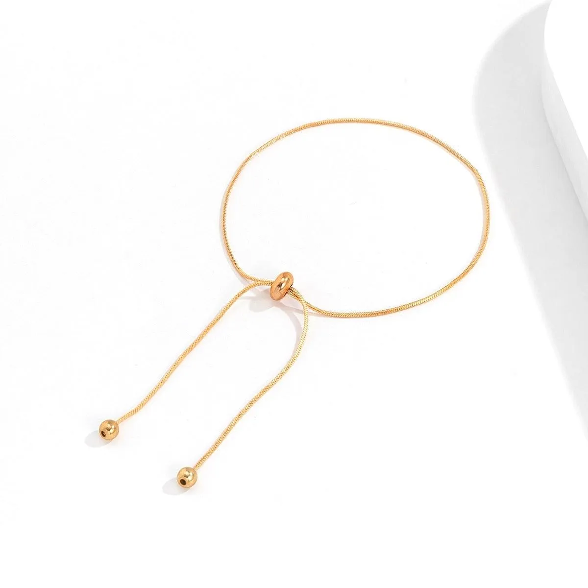 Ingemark Adjustable Chain Anklet Bracelet for Women