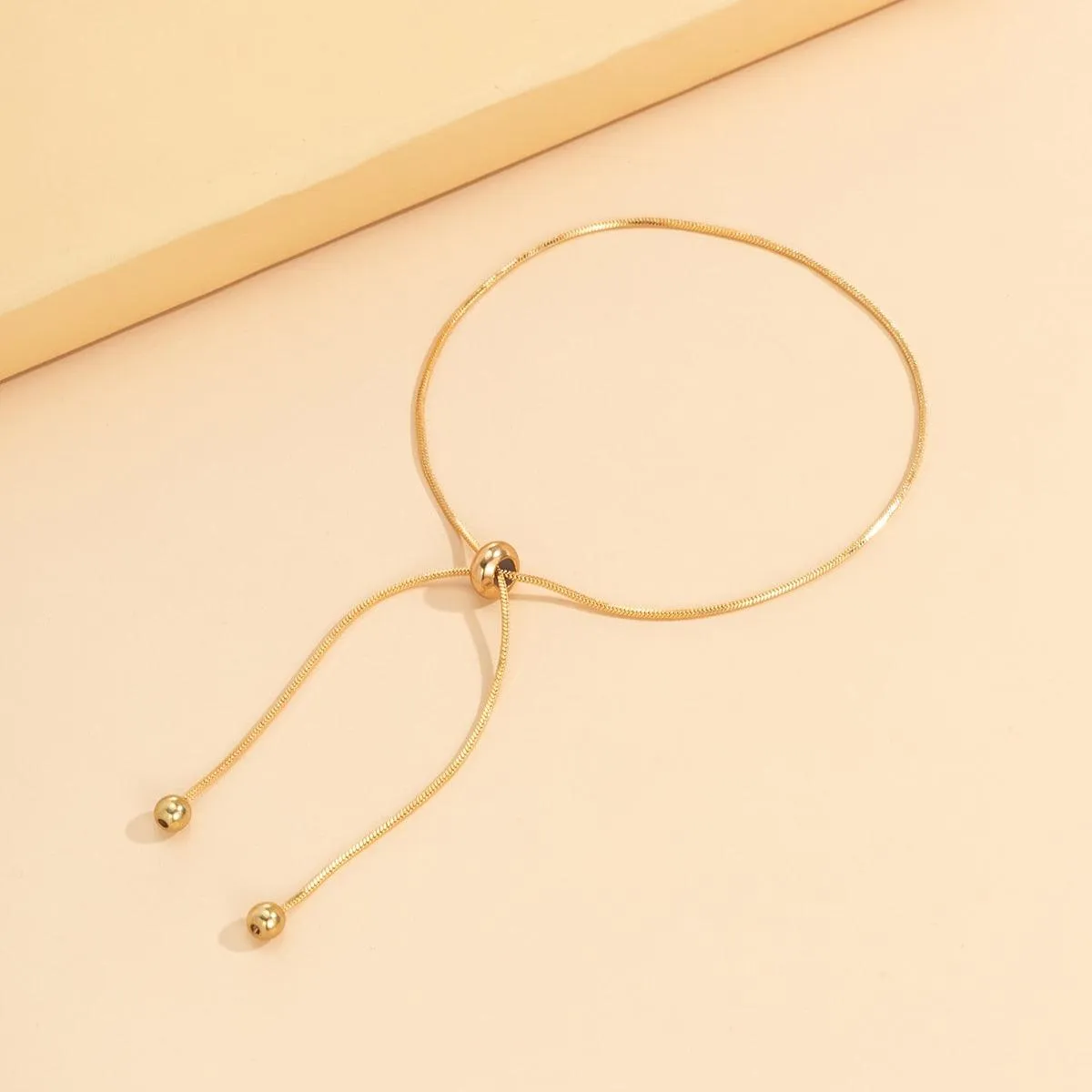Ingemark Adjustable Chain Anklet Bracelet for Women