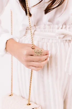 Kendra Scott Natalie Statement Ring in Gold