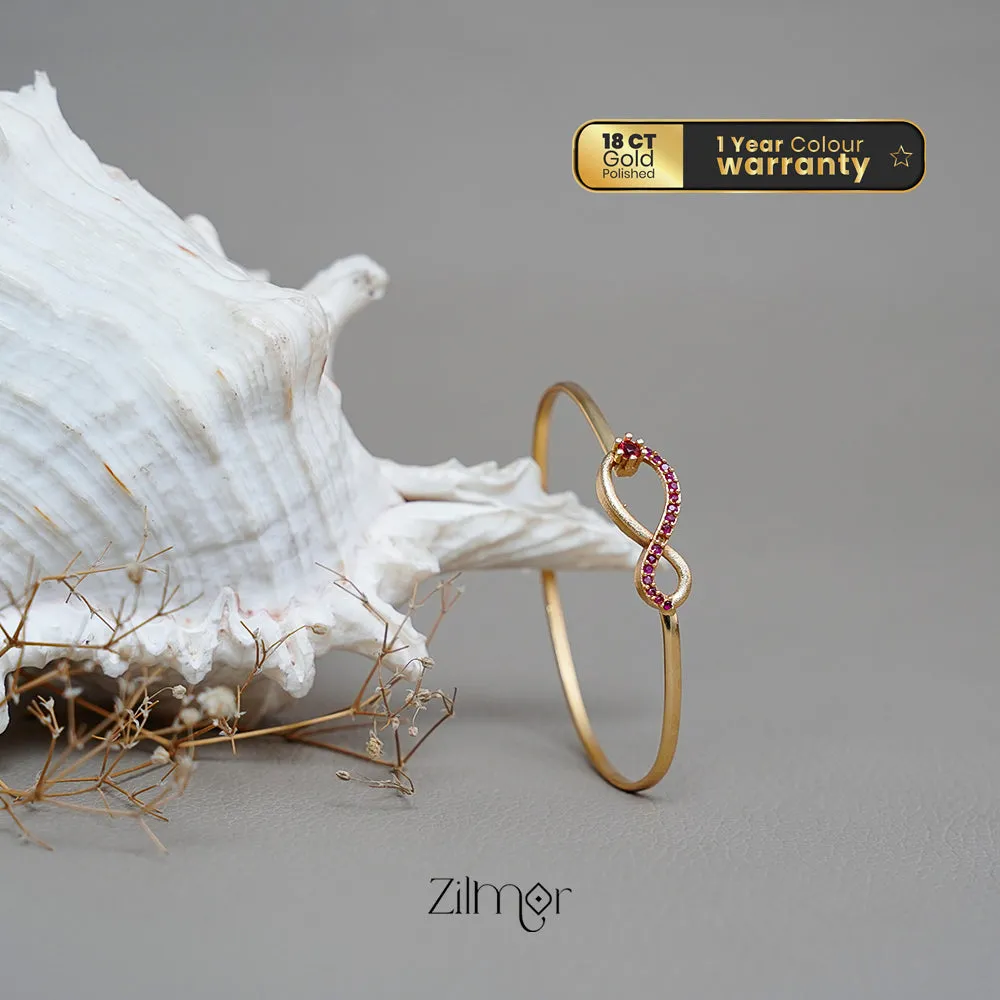 KF101235 - Gold Plated Openable Bangle