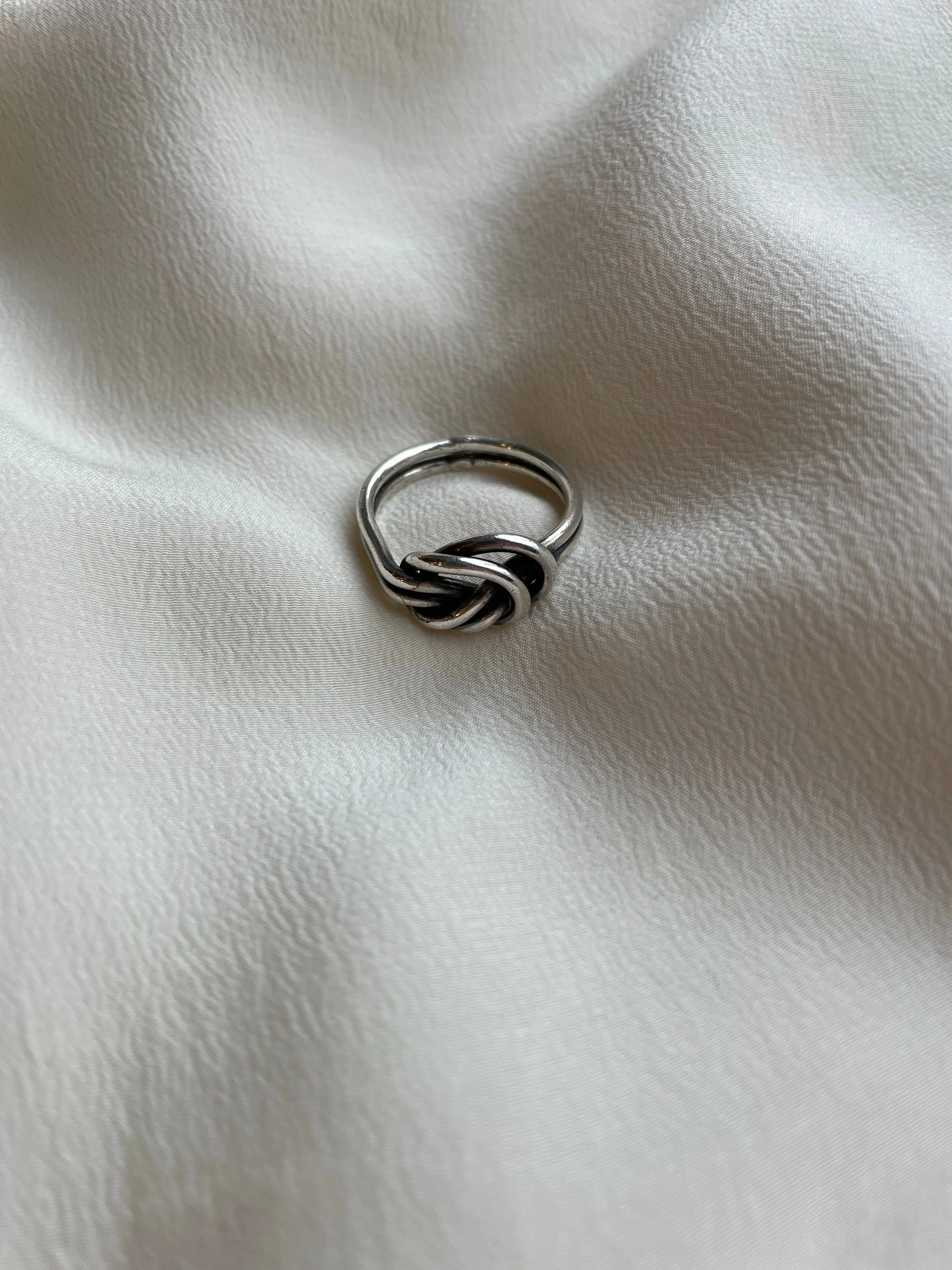 knotty sliver ring R098