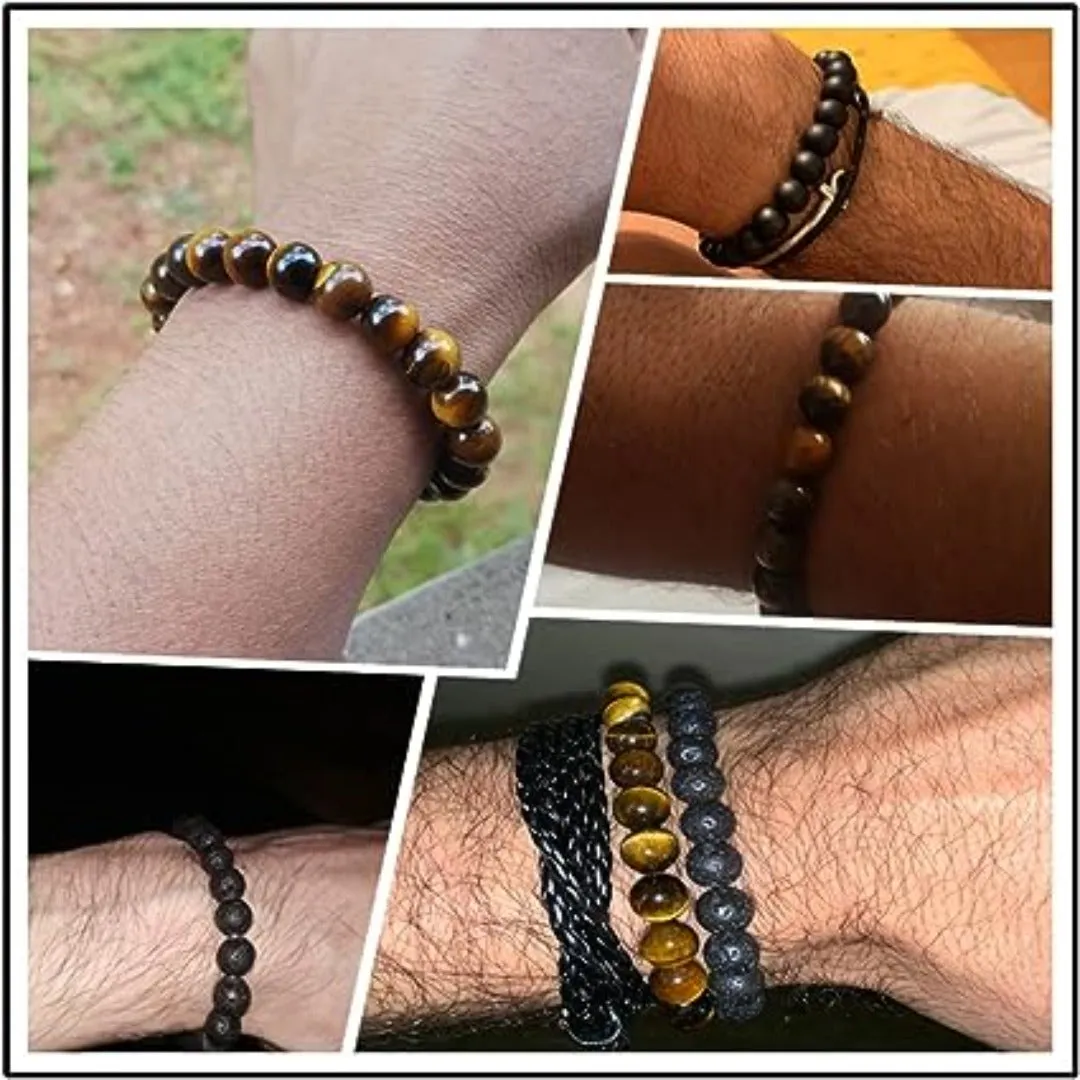 Lava beads Bracelet, Unisex