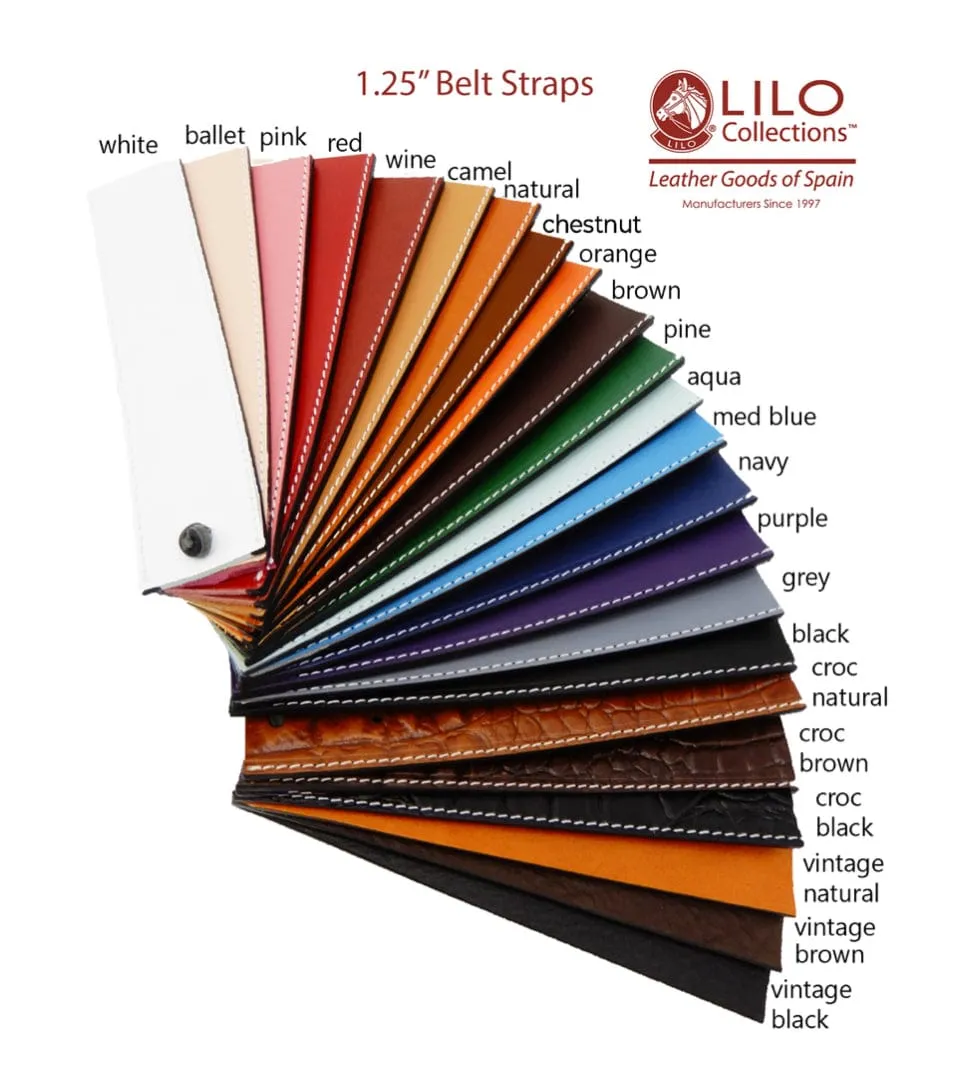 Lilo- Custom Belts 1.50" Gold Bit