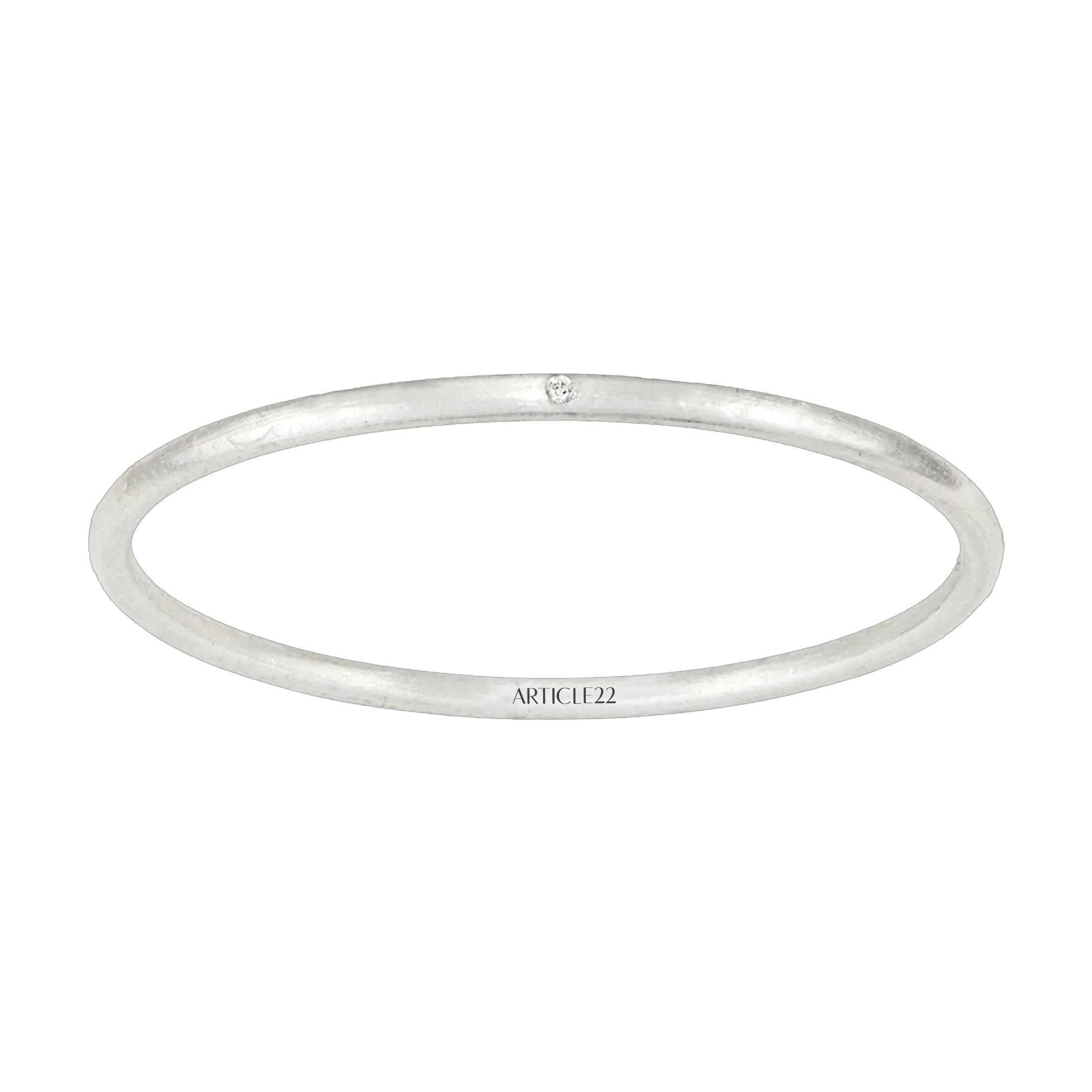 LITTLE BUT FIERCE WHITE DIAMOND BANGLE