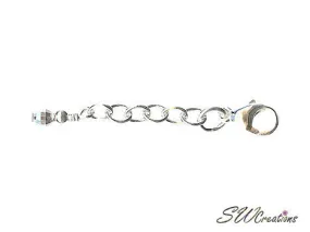 Looking Glass Silver Anklet Extender