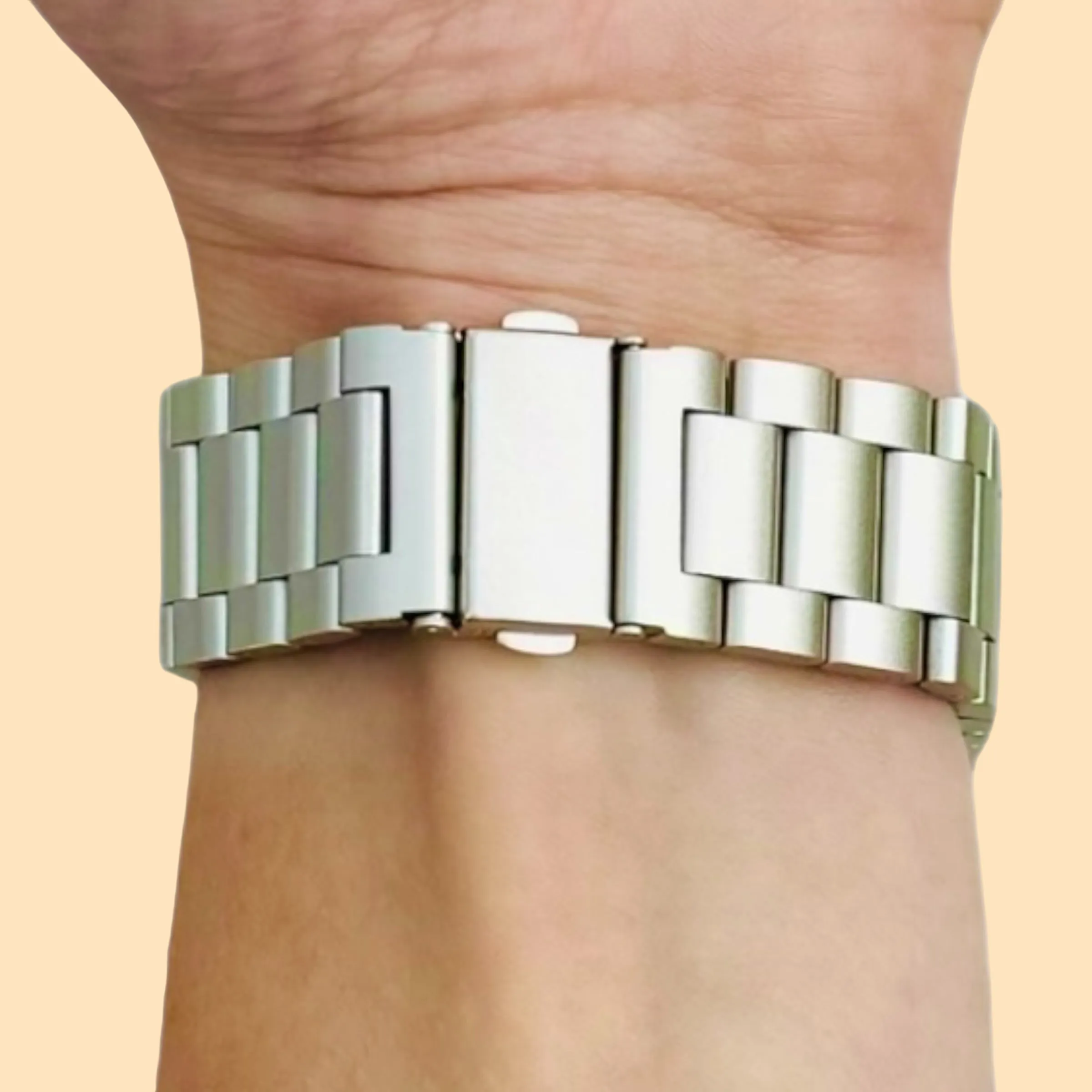 Luminox 22mm Range Stainless Steel Link Watch Strap