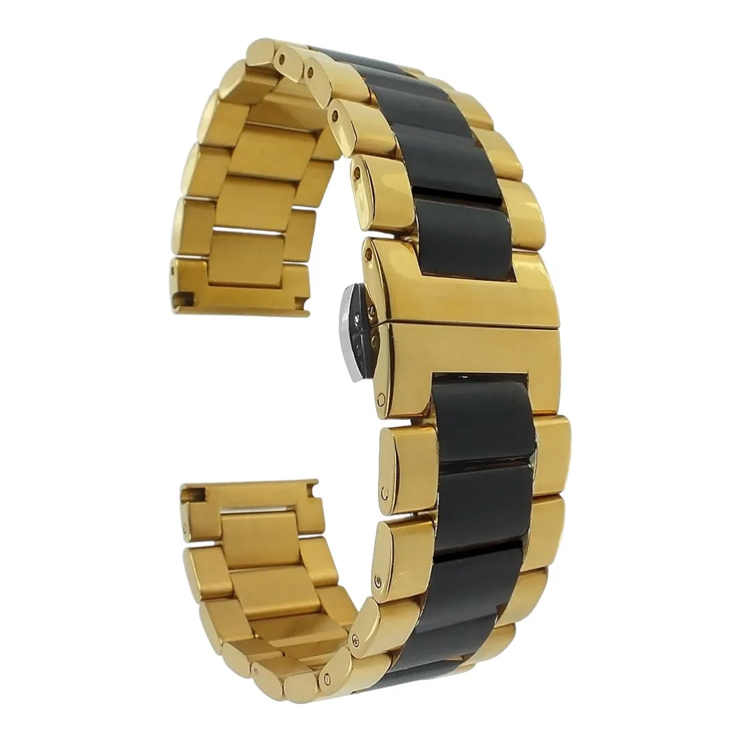 Luminox 22mm Range Stainless Steel Link Watch Strap