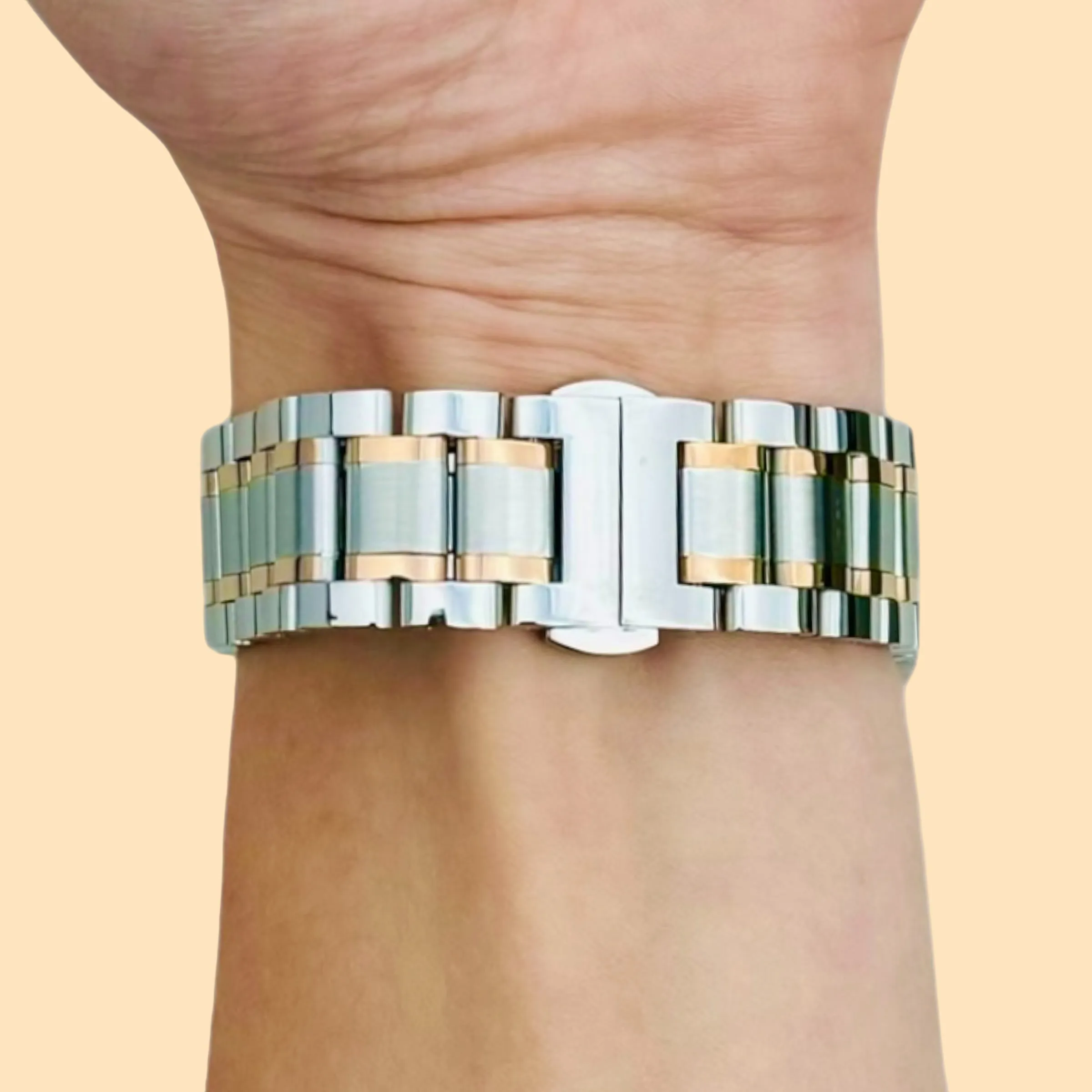 Luminox 22mm Range Stainless Steel Link Watch Strap