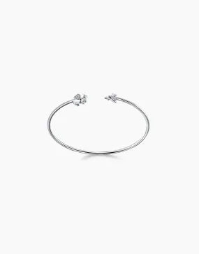 LVC Charmes Clover Diamond Bangle