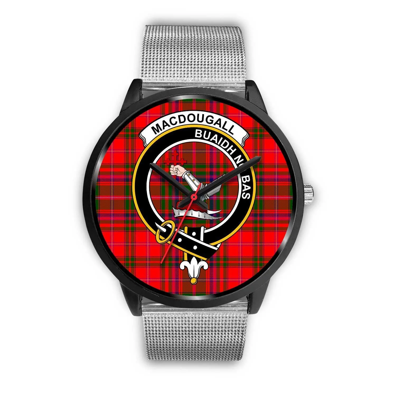 MacDougall Clan Badge Tartan Black Watch