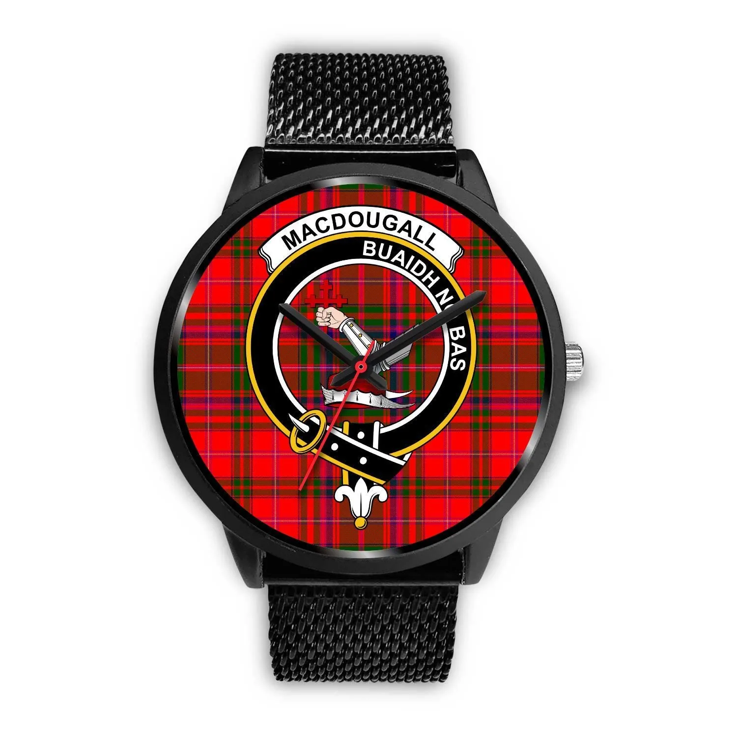 MacDougall Clan Badge Tartan Black Watch