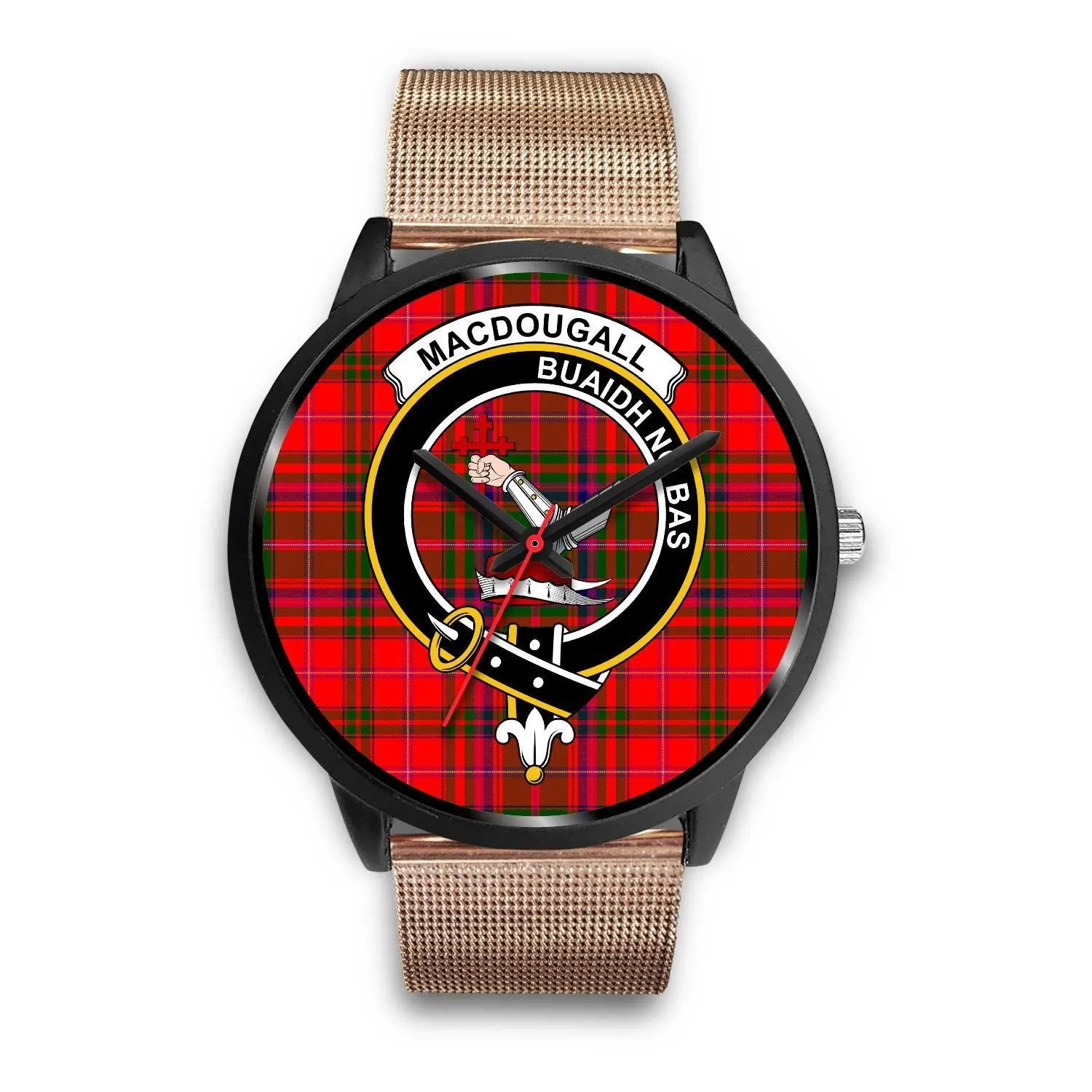 MacDougall Clan Badge Tartan Black Watch
