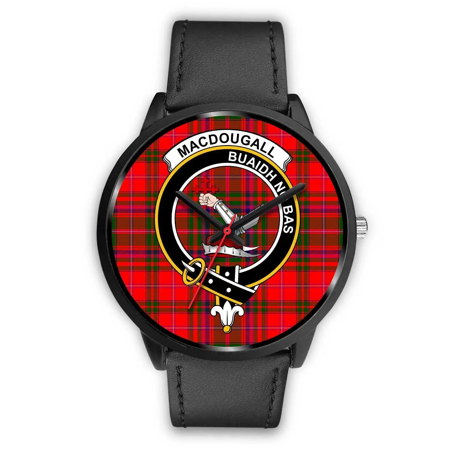MacDougall Clan Badge Tartan Black Watch