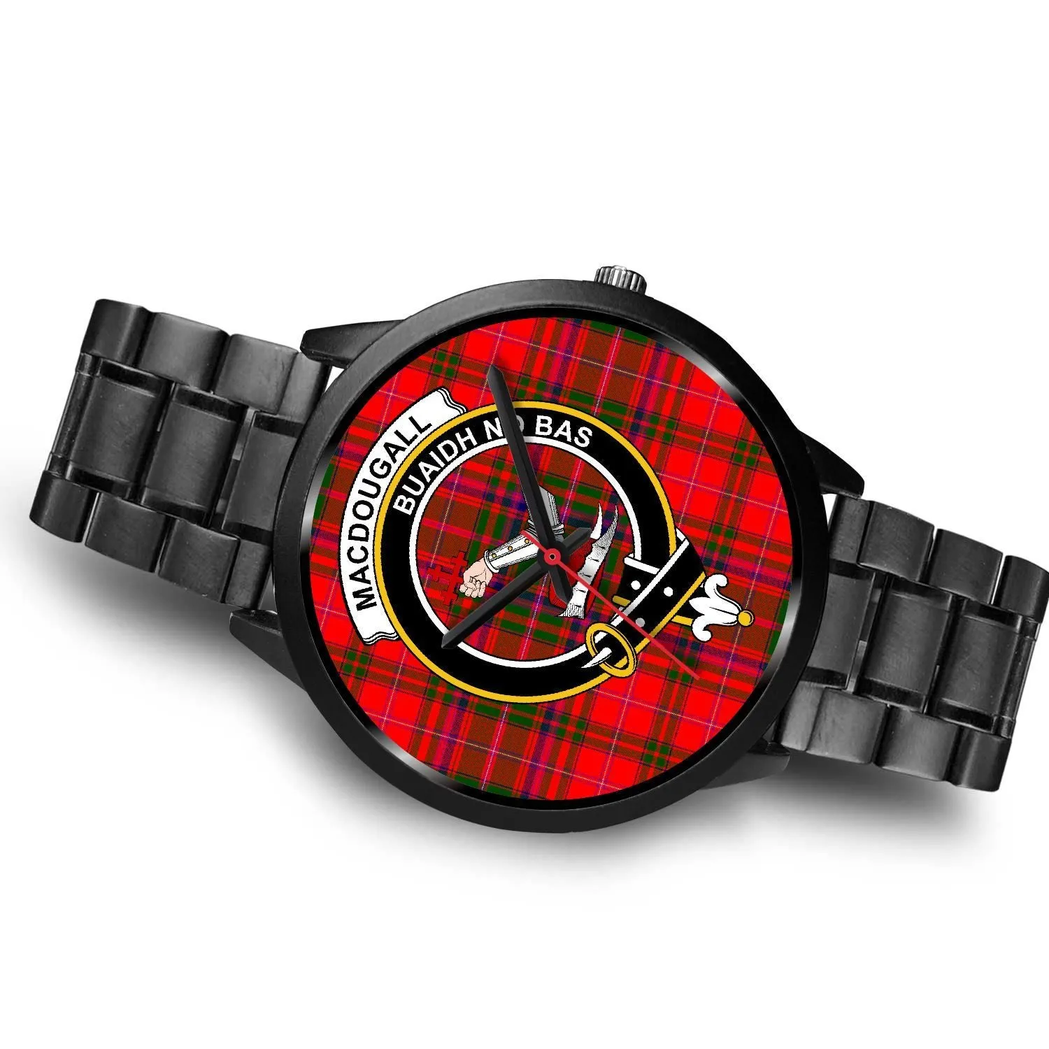 MacDougall Clan Badge Tartan Black Watch