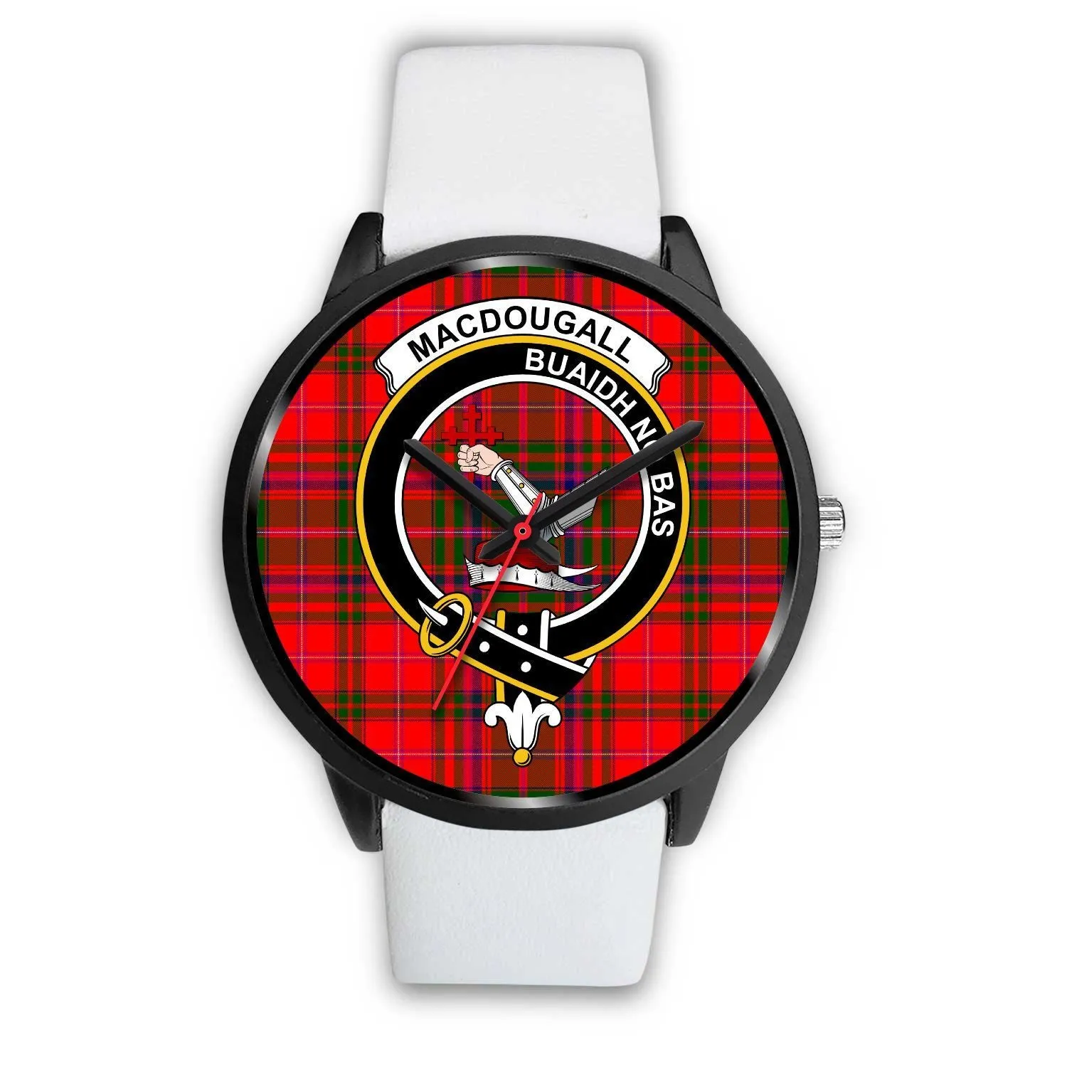 MacDougall Clan Badge Tartan Black Watch
