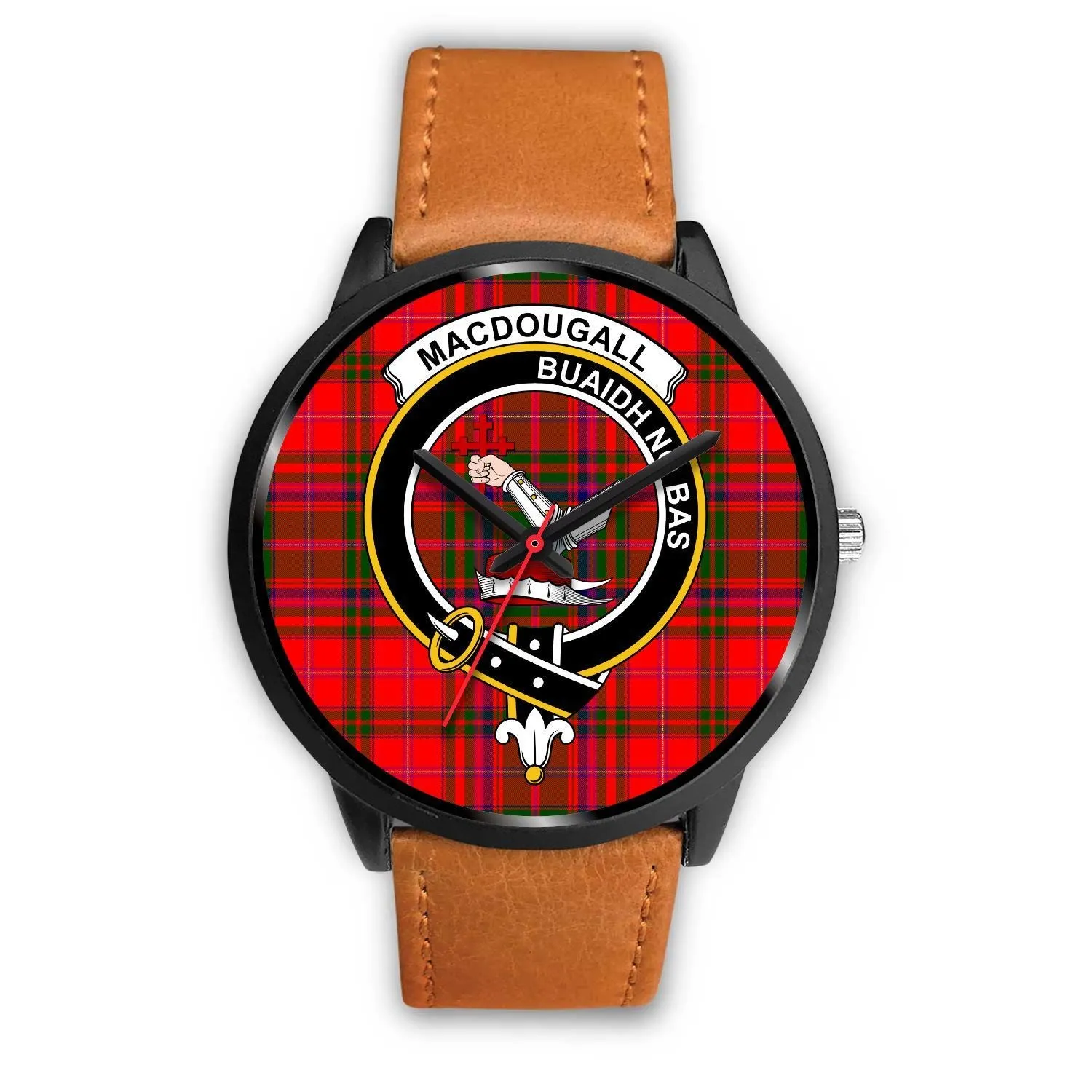 MacDougall Clan Badge Tartan Black Watch