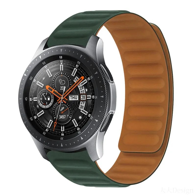 Magnetic Silicone Watch Straps Compatible with the Oppo Watch 41mm