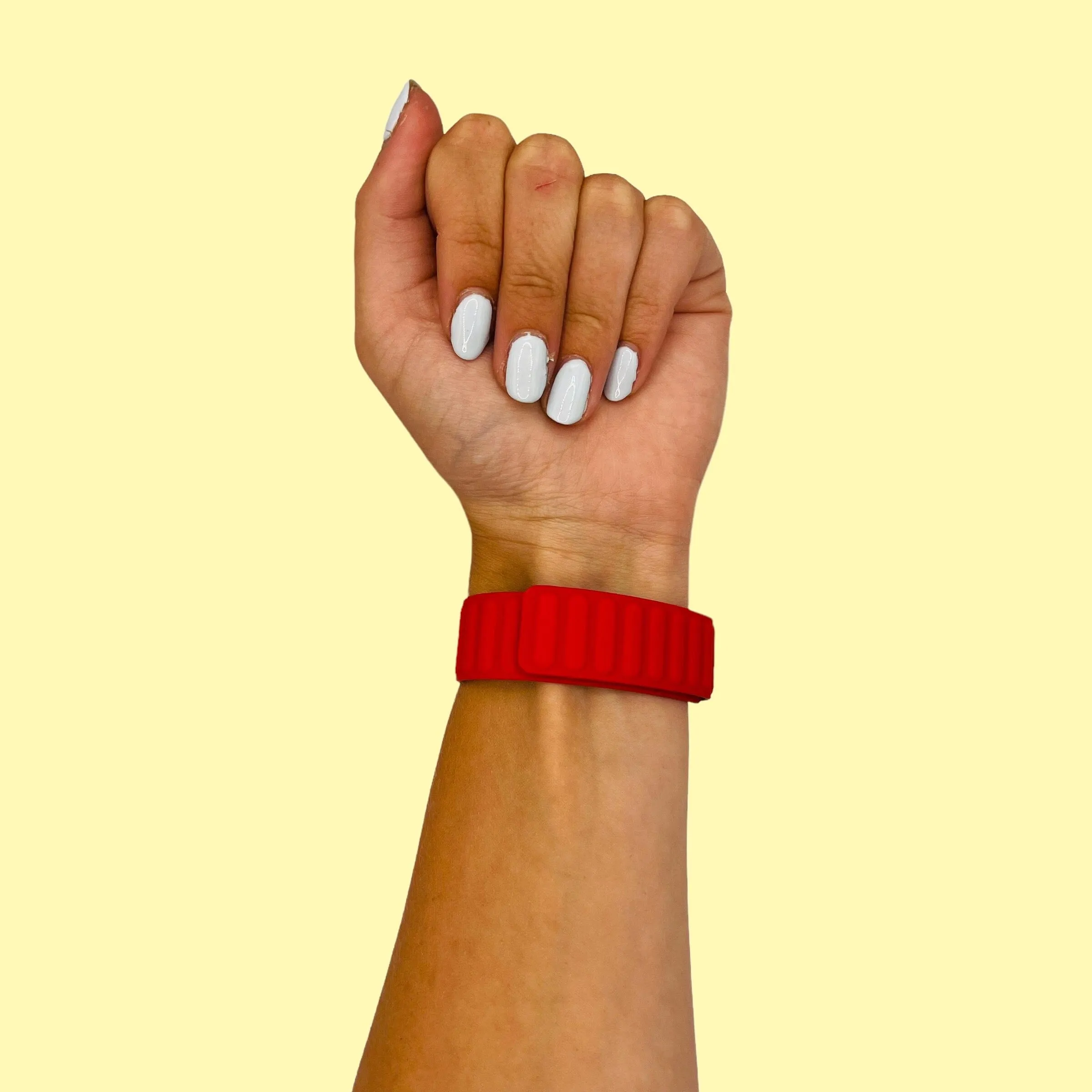 Magnetic Silicone Watch Straps Compatible with the Oppo Watch 41mm