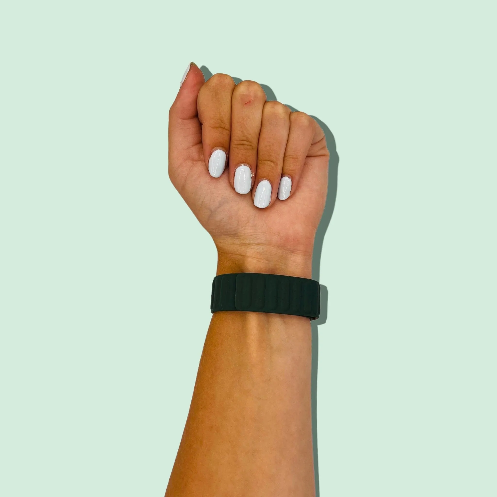 Magnetic Silicone Watch Straps Compatible with the Oppo Watch 41mm