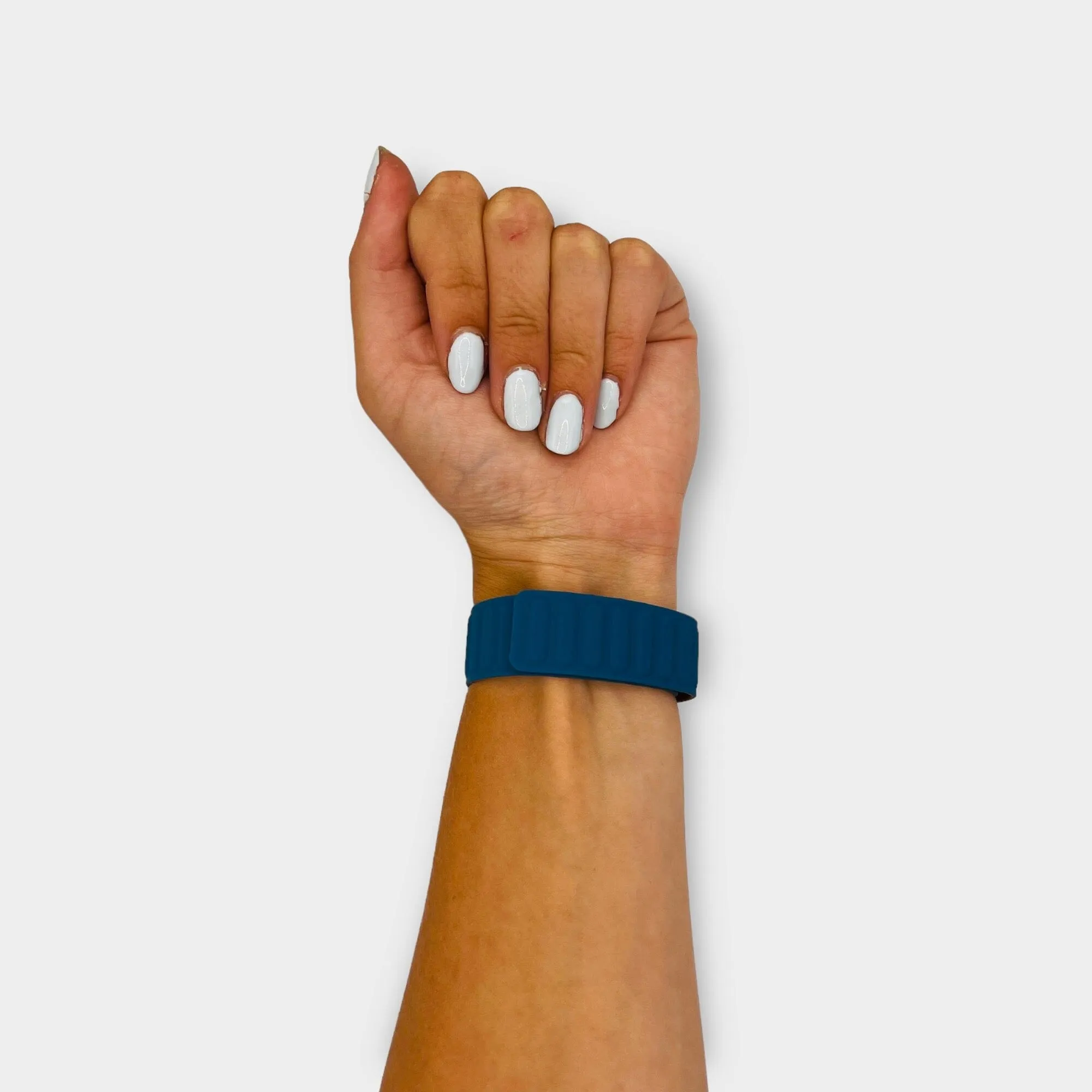Magnetic Silicone Watch Straps Compatible with the Oppo Watch 41mm
